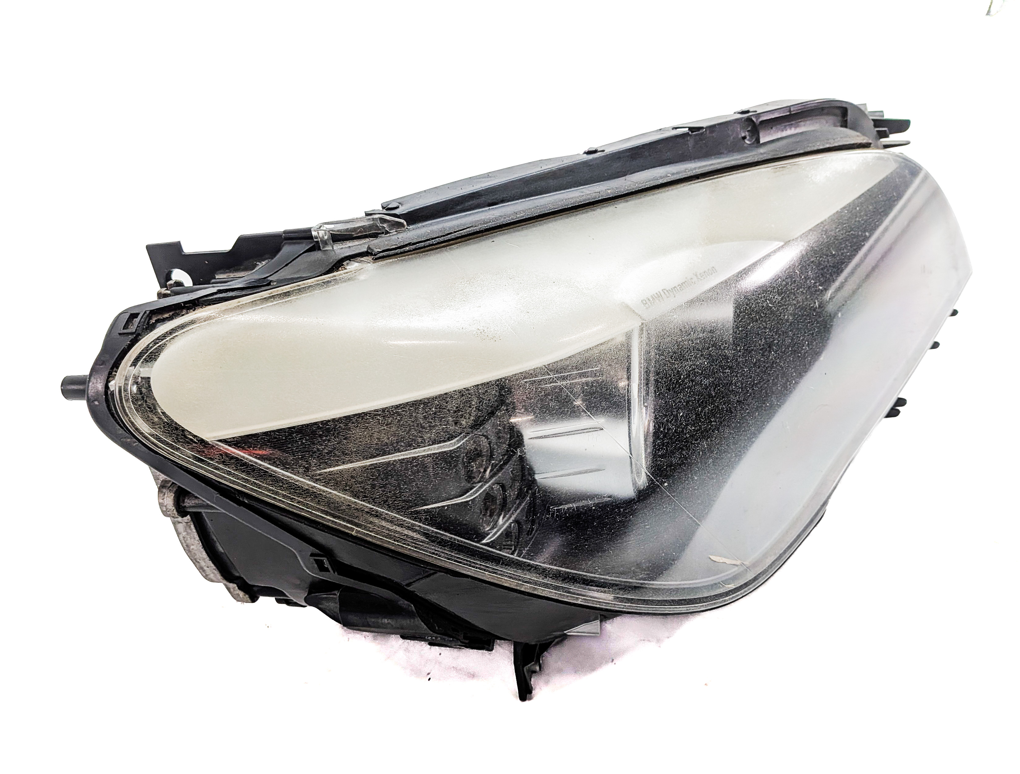 09-12 BMW 740i 750i 760i B7 (F01) RIGHT PASSENGER ADAPTIVE XENON HEADLIGHT LAMP — exact item pictured