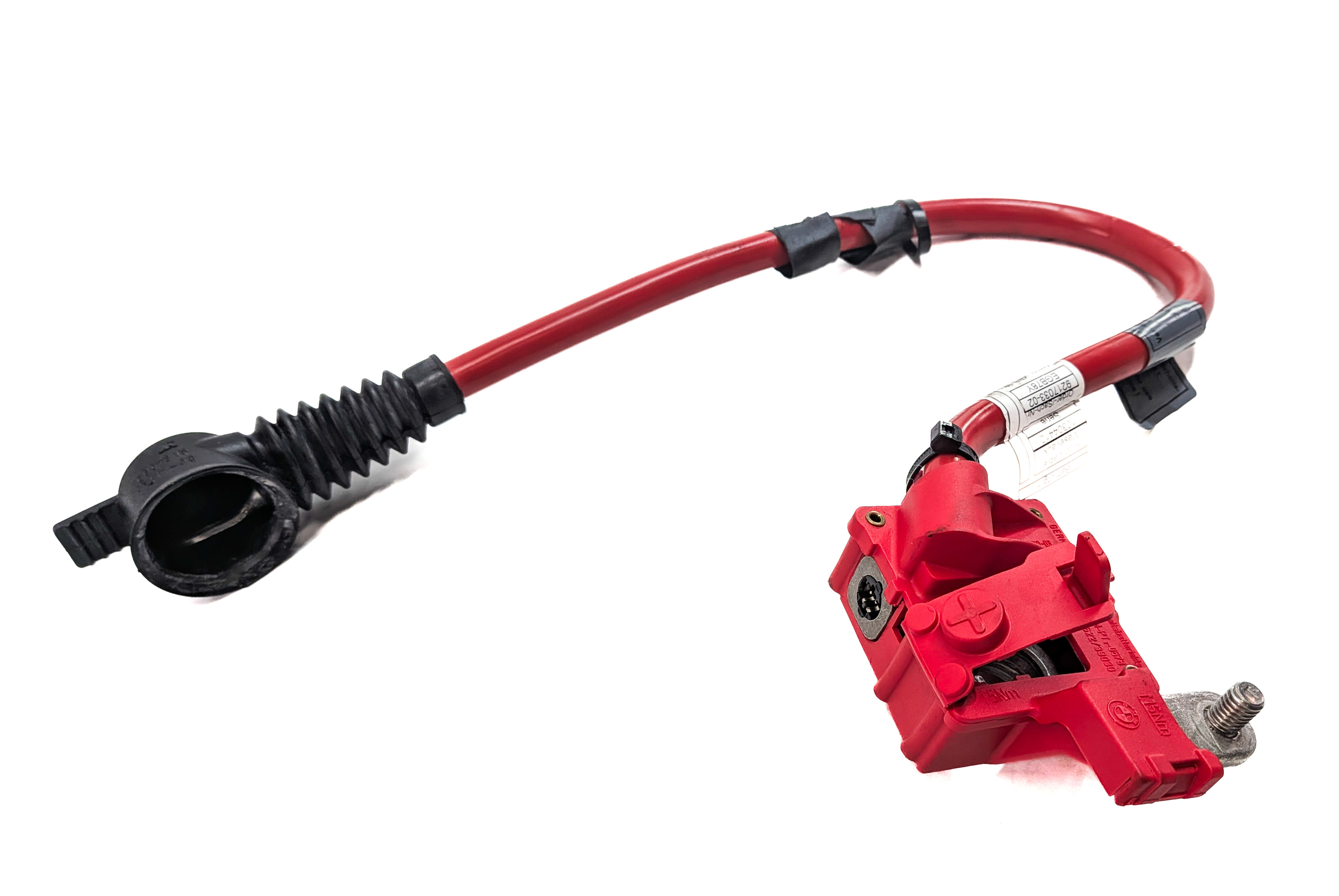 2012 BMW 750LI (F01) 4.4L (N63) ENGINE POSITIVE BATTERY TERMINAL WIRE CABLE — exact item pictured