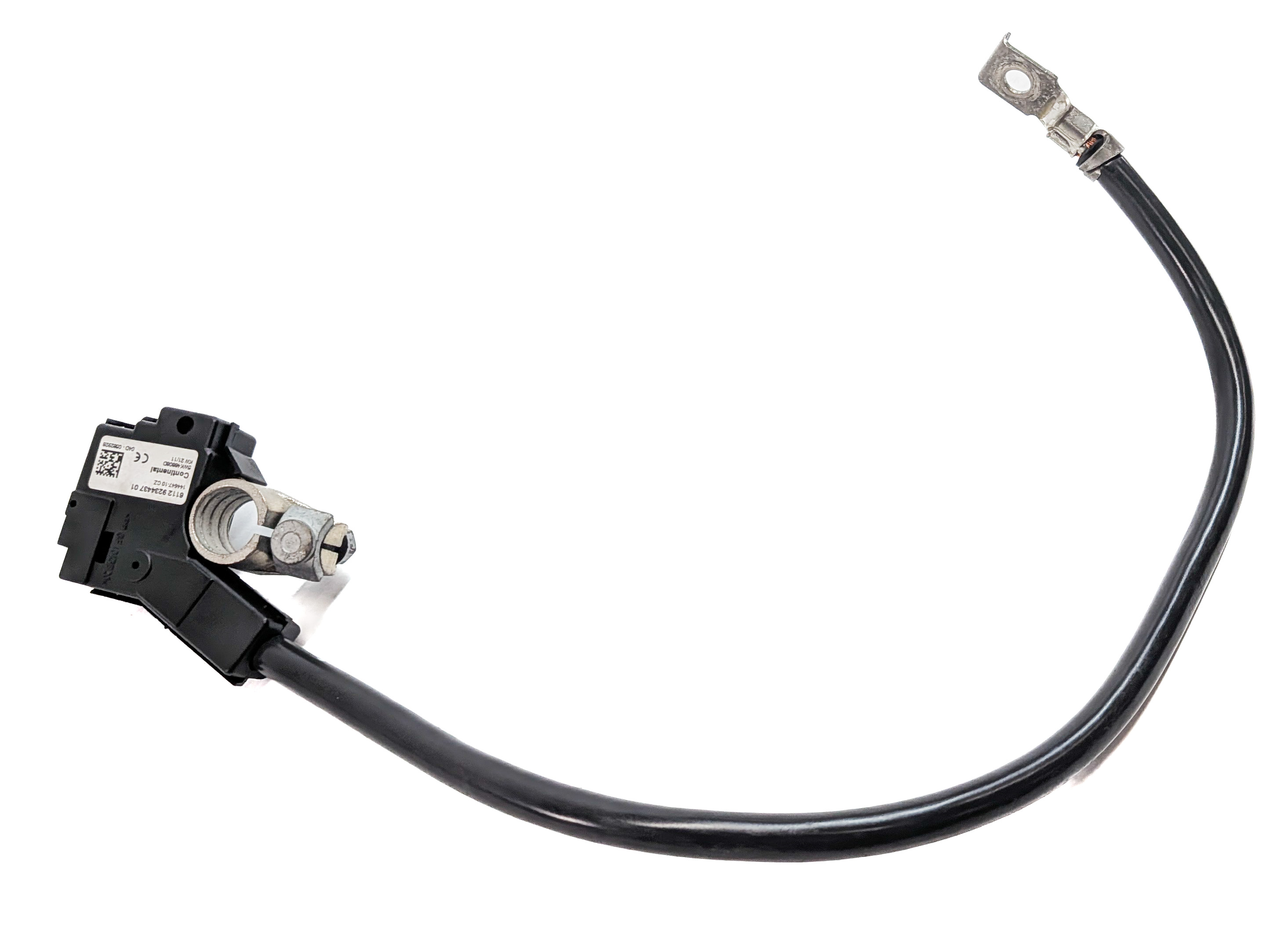 2012 BMW 750LI (F01) 4.4L (N63) ENGINE NEGATIVE BATTERY TERMINAL WIRE CABLE — exact item pictured