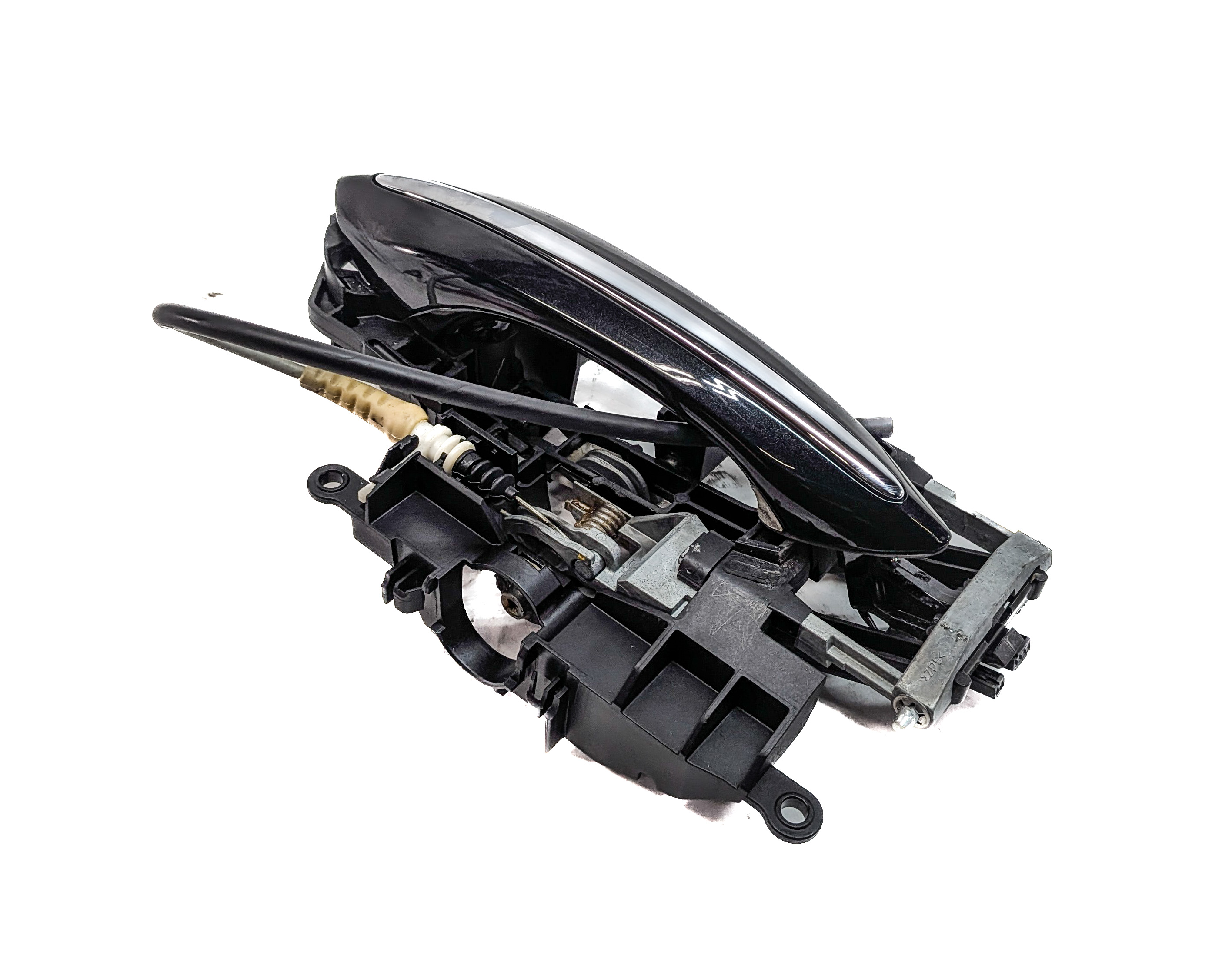 2009-2018 BMW 5 7 SERIES (F01 F02 F10) FRONT RIGHT COMFORT DOOR HANDLE (Black) — exact item pictured