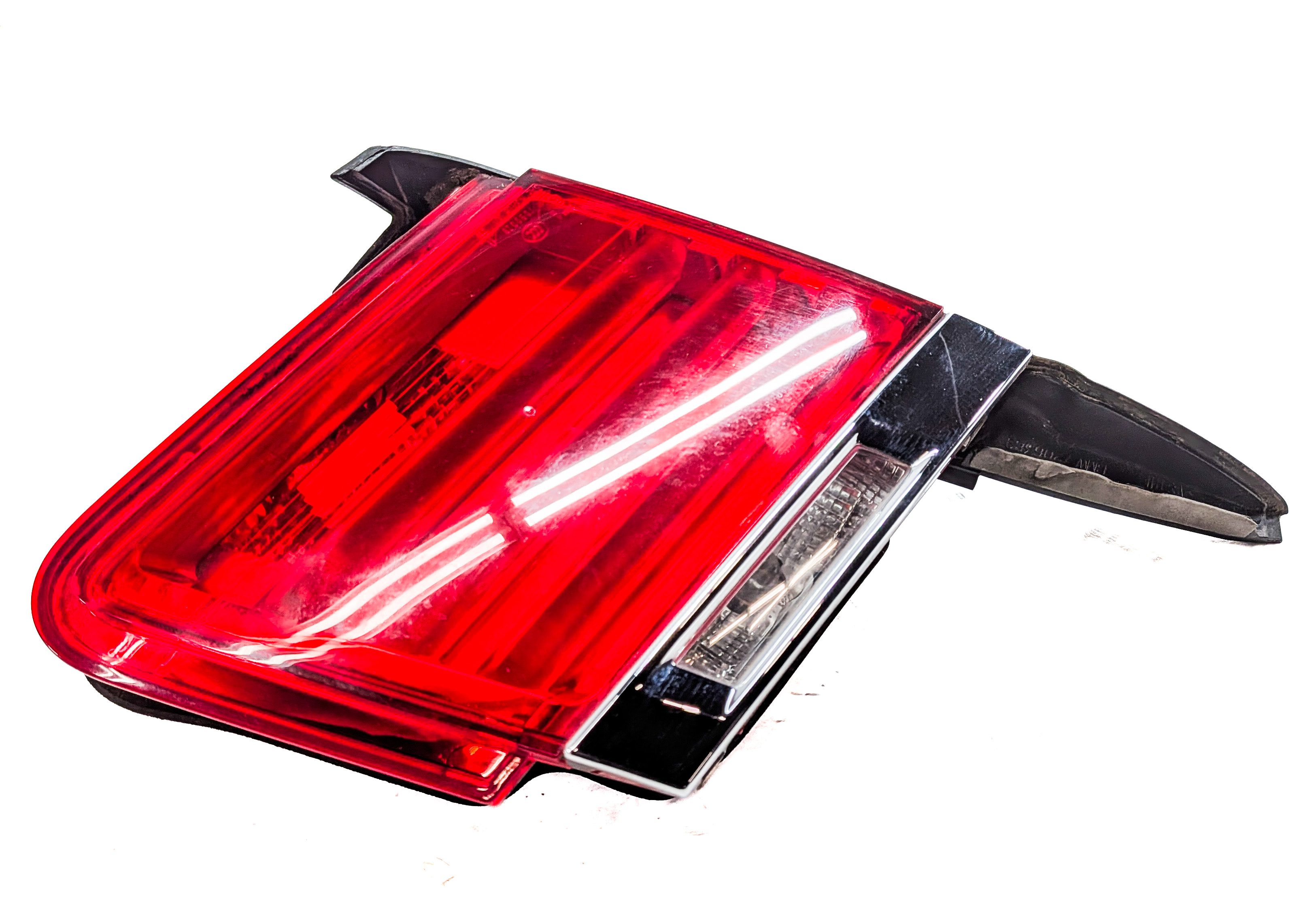 09-12 BMW 740i 750i 760i B7 (F01) REAR LEFT INNER TRUNK LID TAILLIGHT LIGHT LAMP — exact item pictured