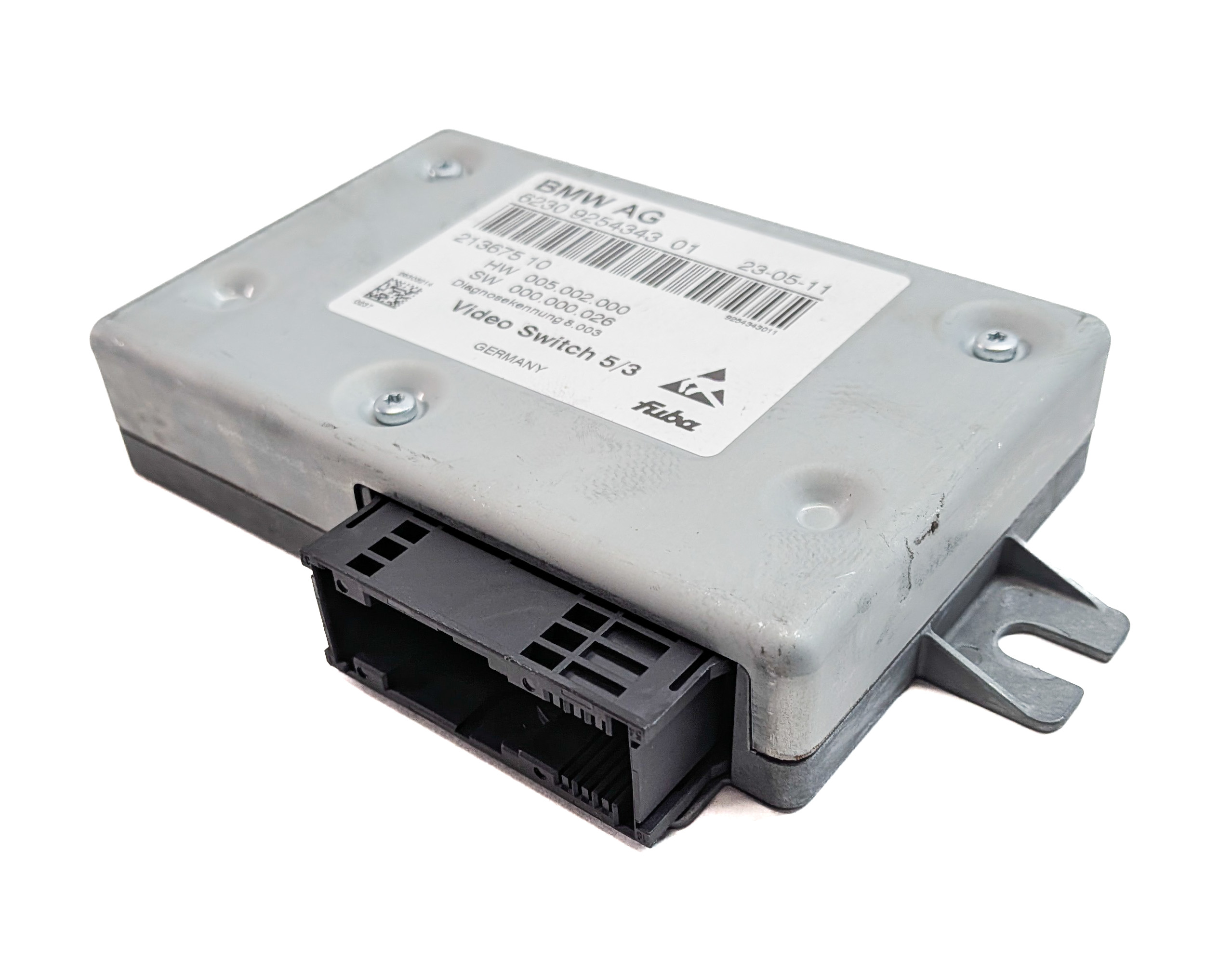 2012 BMW 750LI (F01) VIDEO SYSTEM CONTROL SWITCH MODULE — exact item pictured