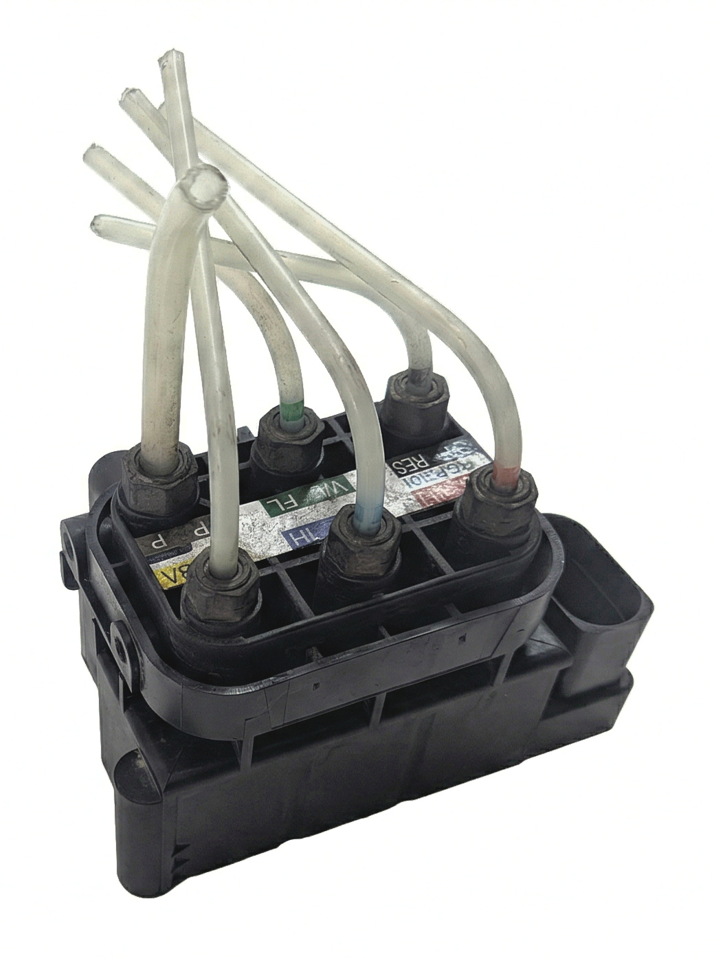2016 MERCEDES GL450 (X166) AIRMATIC AIR SUSPENSION CONTROL VALVE BLOCK — exact item pictured