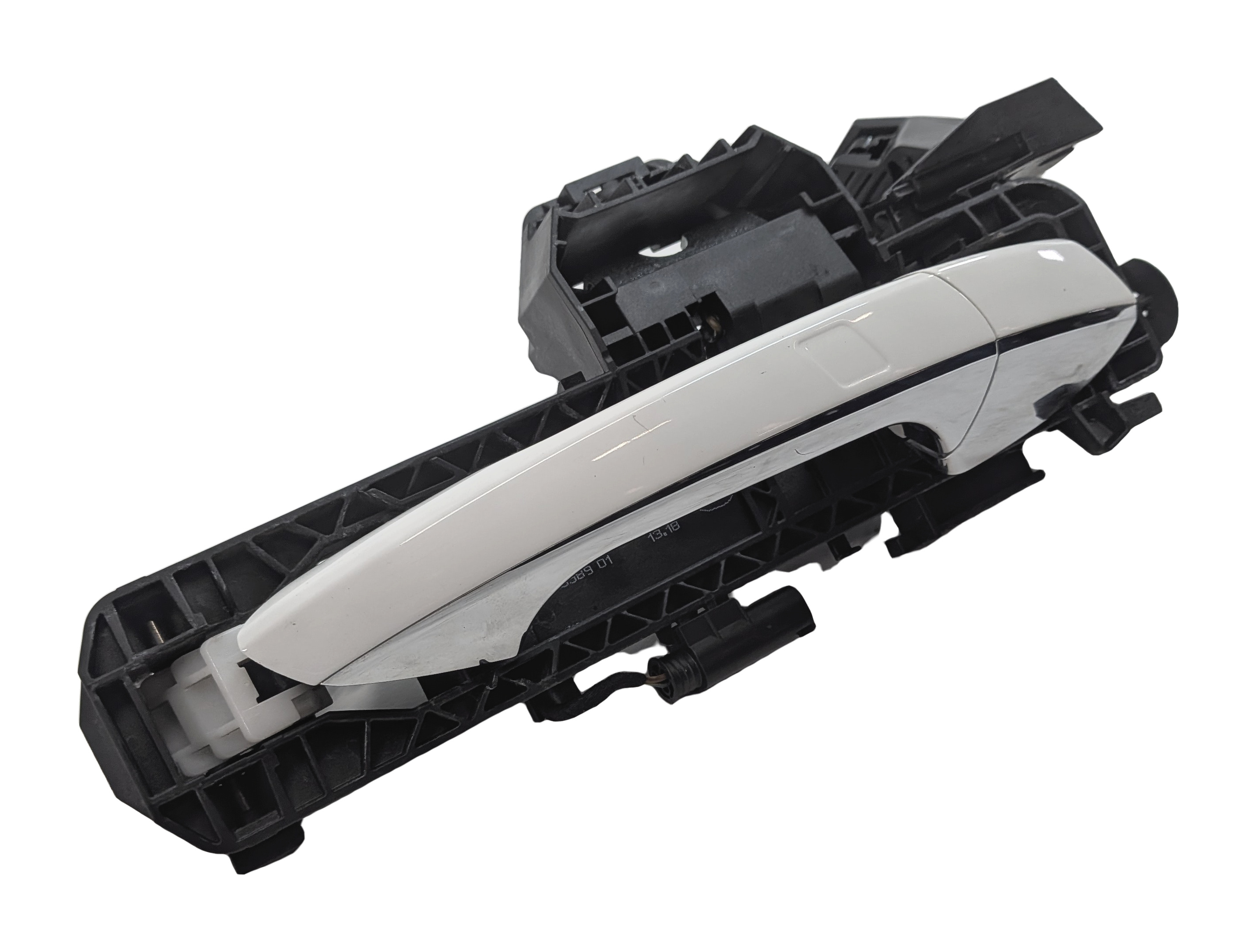08-16 MERCEDES C E GL ML CLASS FRONT or REAR RIGHT KEYLESS DOOR HANDLE (White) — exact item pictured