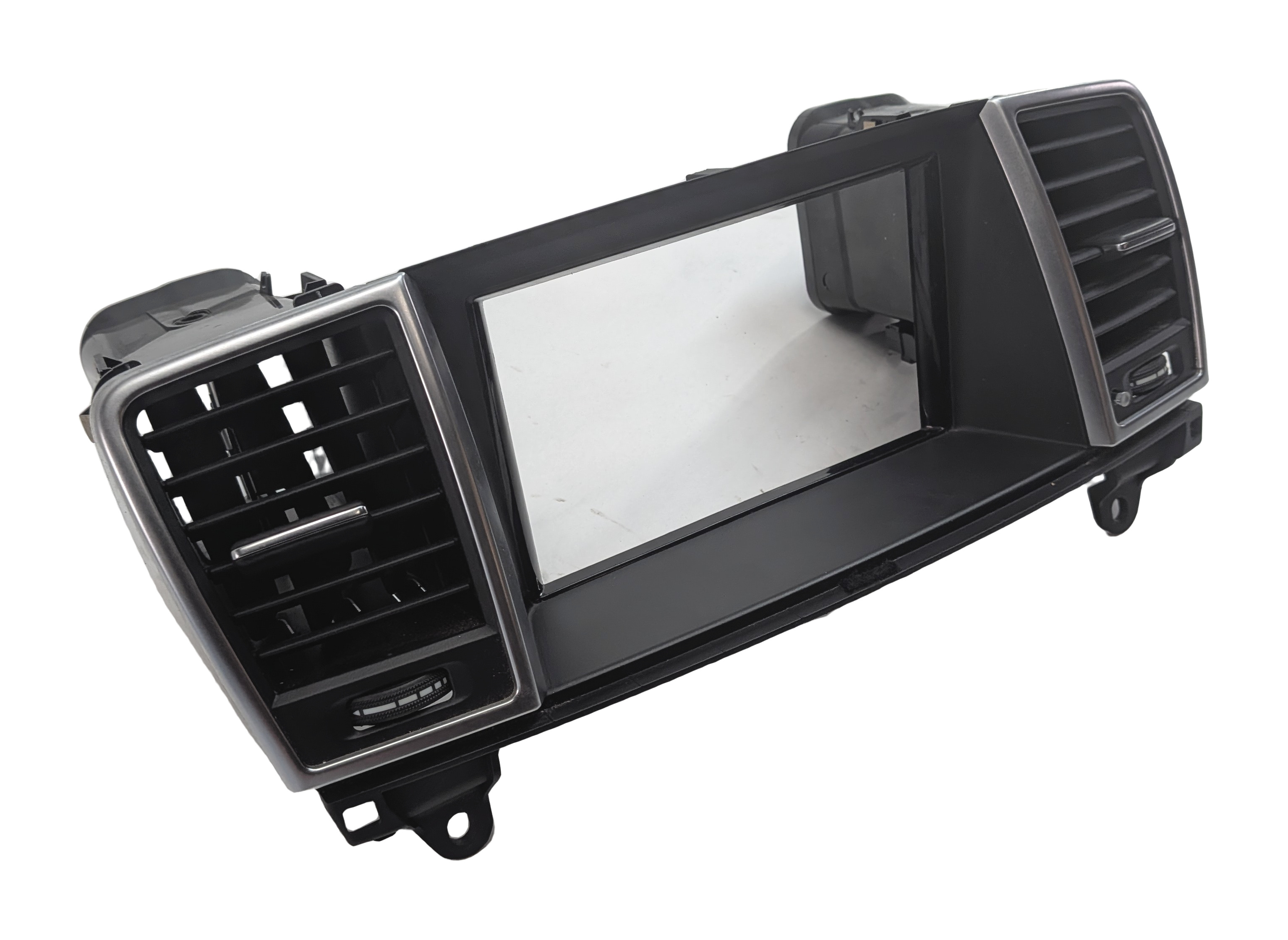 2016 MERCEDES GL450 (X166) FRONT CENTER DASH SCREEN TRIM HEAT AIR AC VENT(Black) — exact item pictured