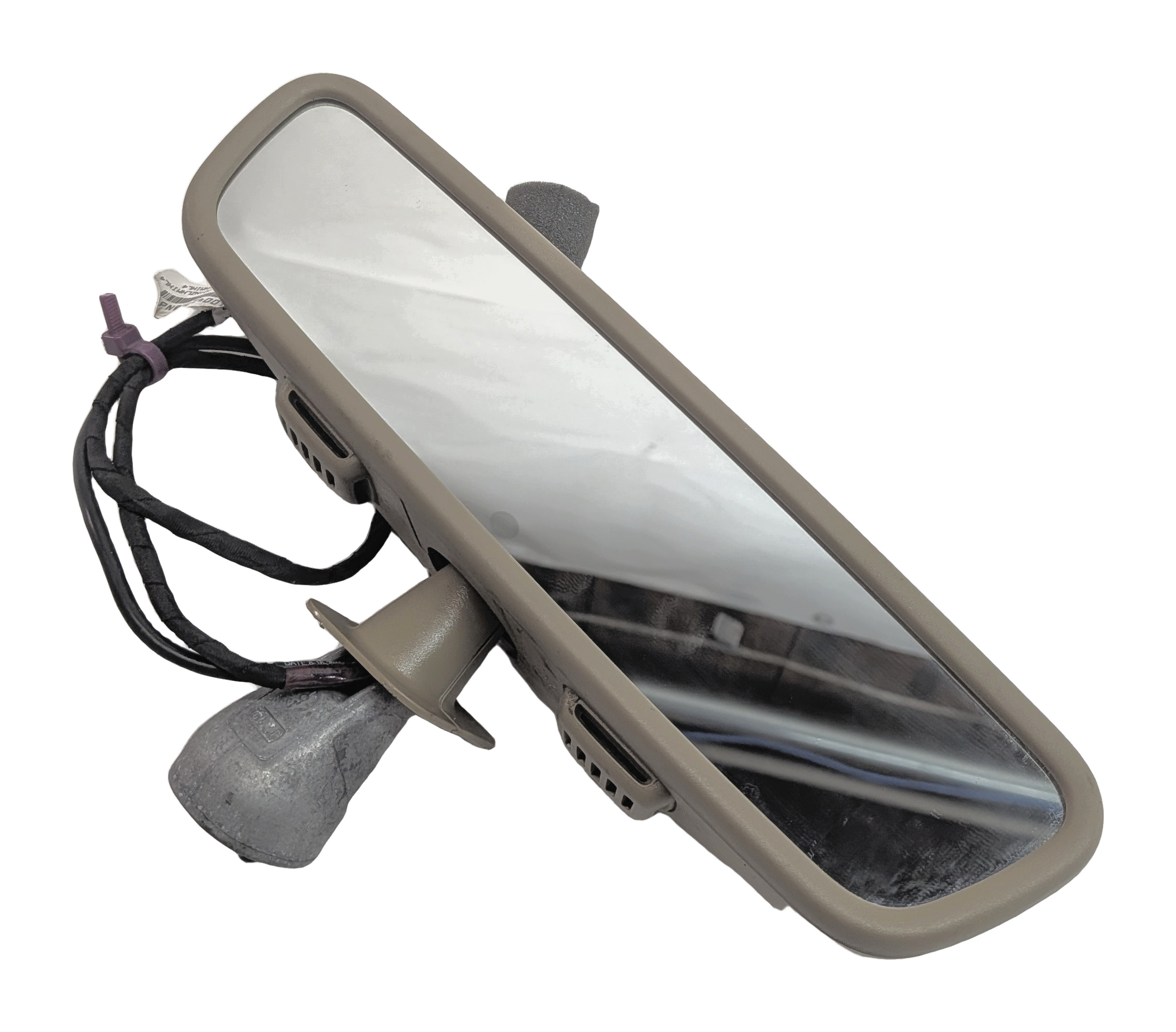 12-16 MERCEDES GL ML CLASS (W166 X166) AUTODIM HOMELINK REARVIEW MIRROR (Beige) — exact item pictured
