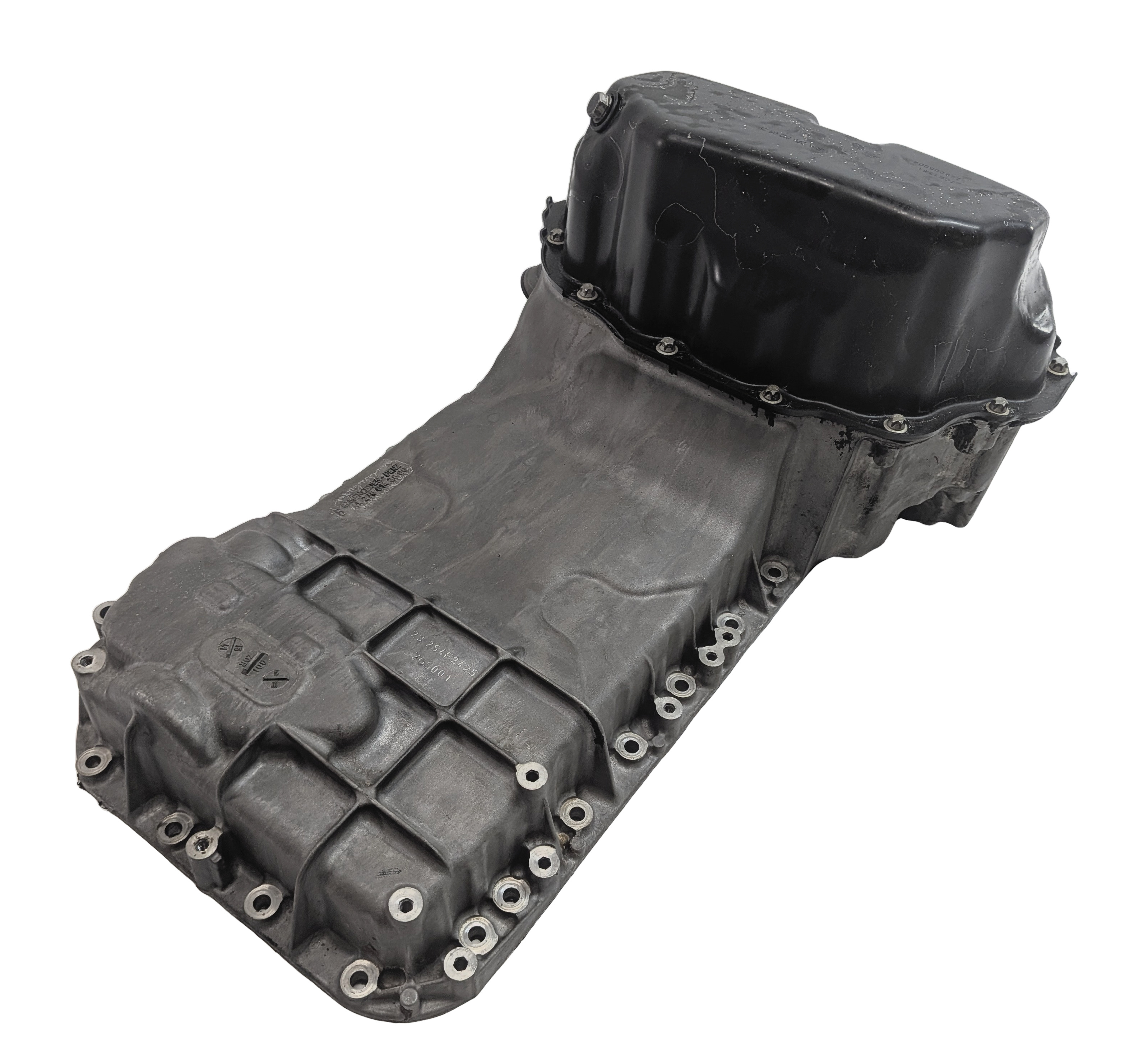12-20 C350 E350 E400 GLE350 GLE400 ML350 3.5L UPPER & LOWER ENGINE OIL PAN SET/2 — exact item pictured