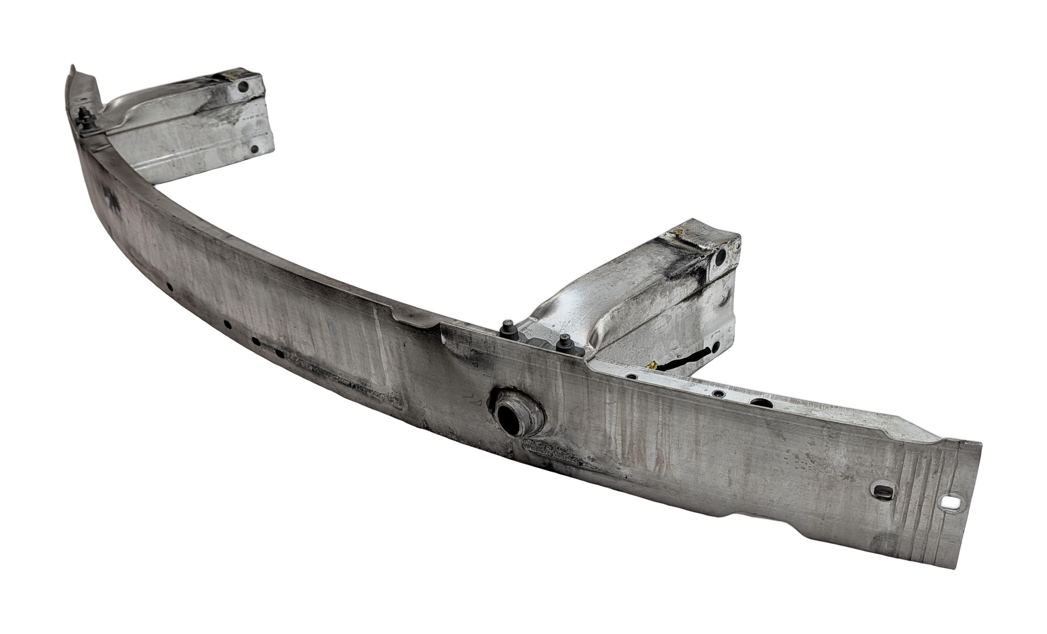 12-15 MERCEDES C CLASS (W204) FRONT BUMPER REINFORCEMENT IMPACT BAR w/BRACKETS — exact item pictured