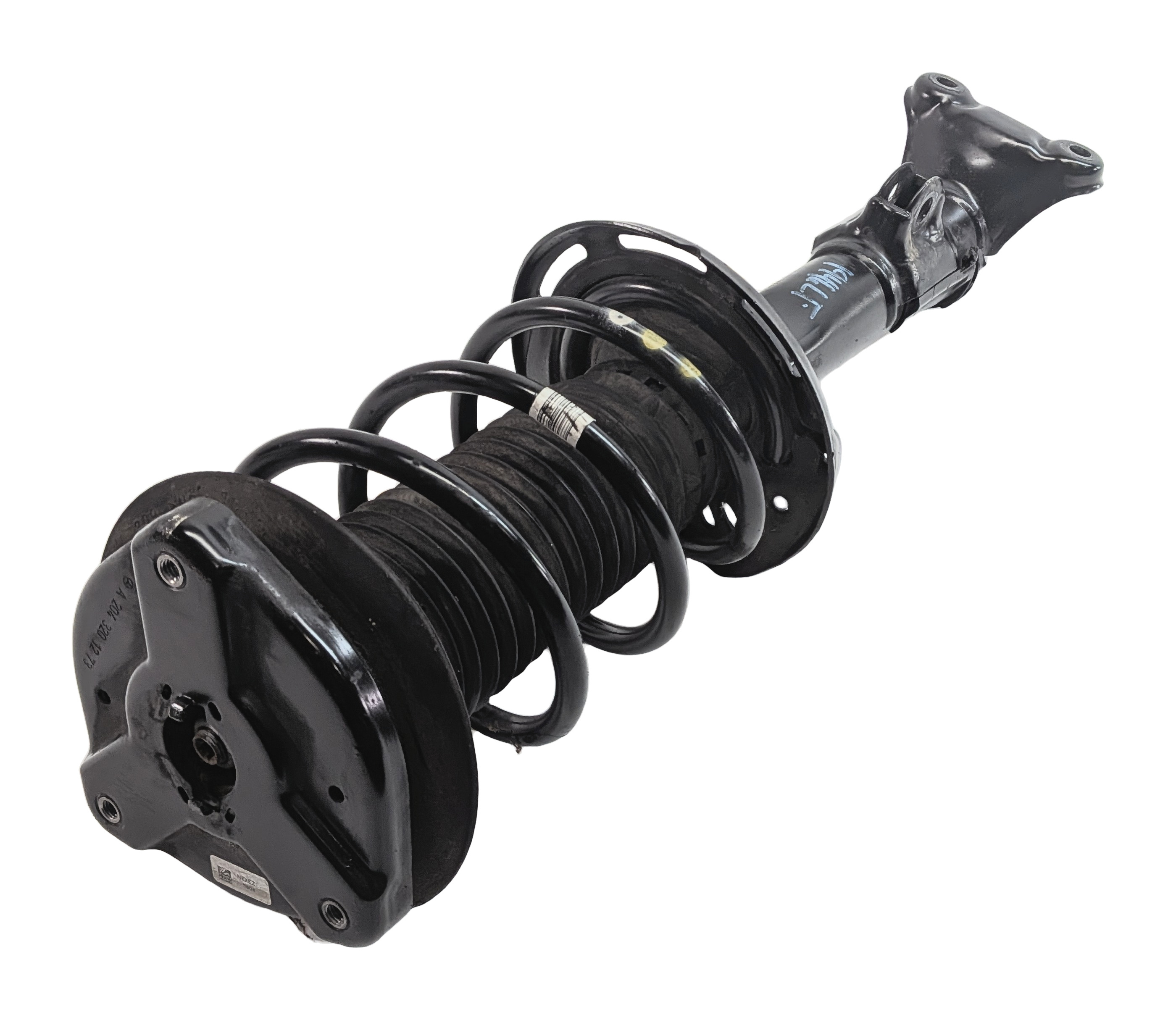 08-15 MERCEDES C-CLASS W204 RWD FRONT LEFT DRIVER STANDARD SHOCK STRUT ASSEMBLY — exact item pictured