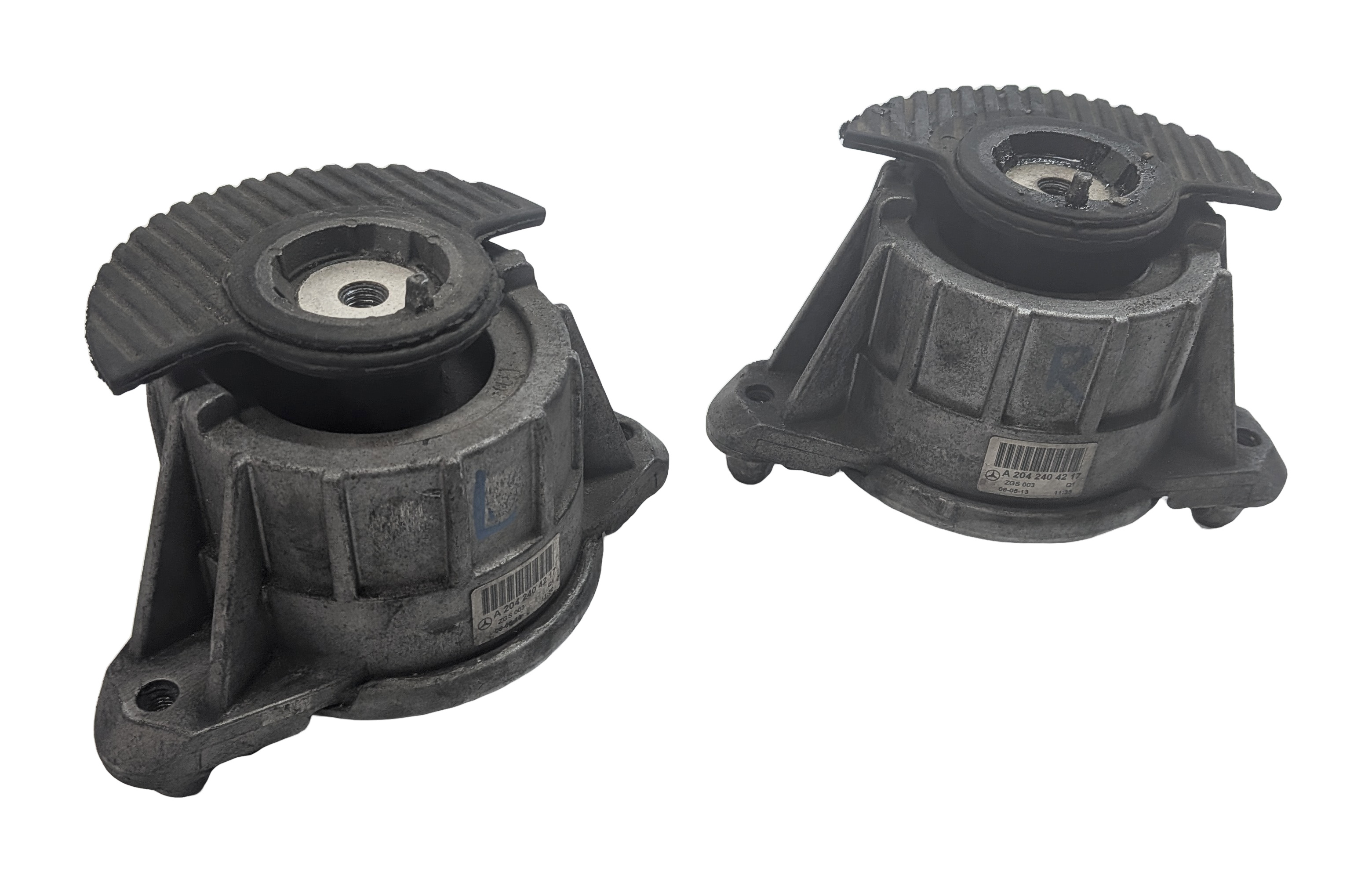 2014 MERCEDES C250 (W204) 1.8L (271.860) ENGINE MOTOR SUPPORT MOUNT SET/2 — exact item pictured
