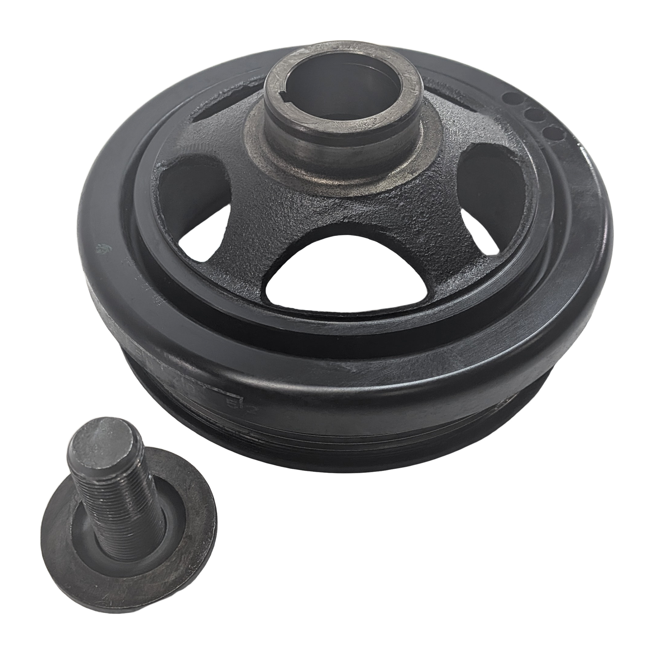2012-2015 MERCEDES C250 (R172 W204) 1.8L TURBO ENGINE HARMONIC BALANCER PULLEY — exact item pictured