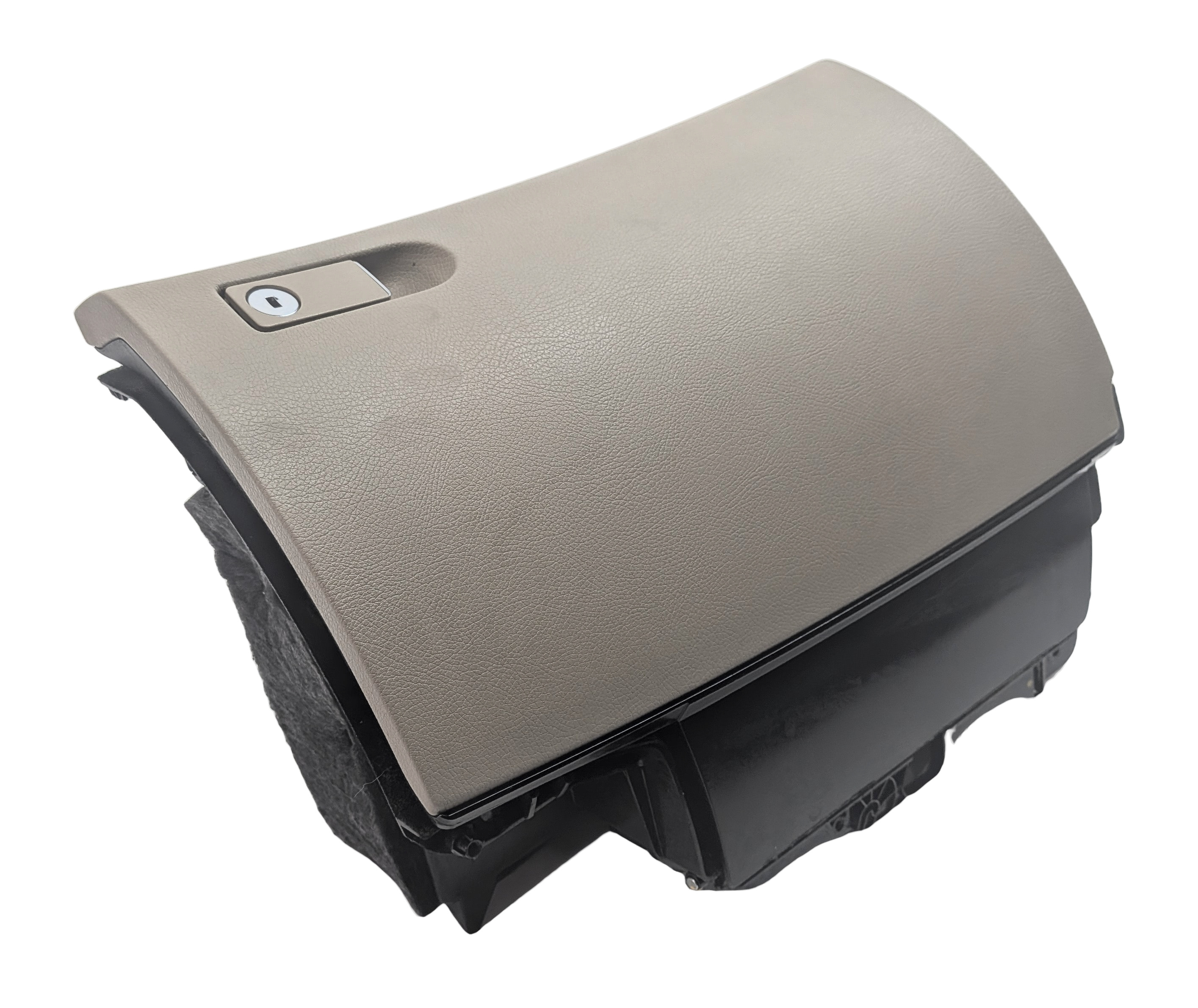 12-14 MERCEDES C250 (W204) RIGHT PASSENGER GLOVE BOX STORAGE COMPARTMENT (Beige) — exact item pictured
