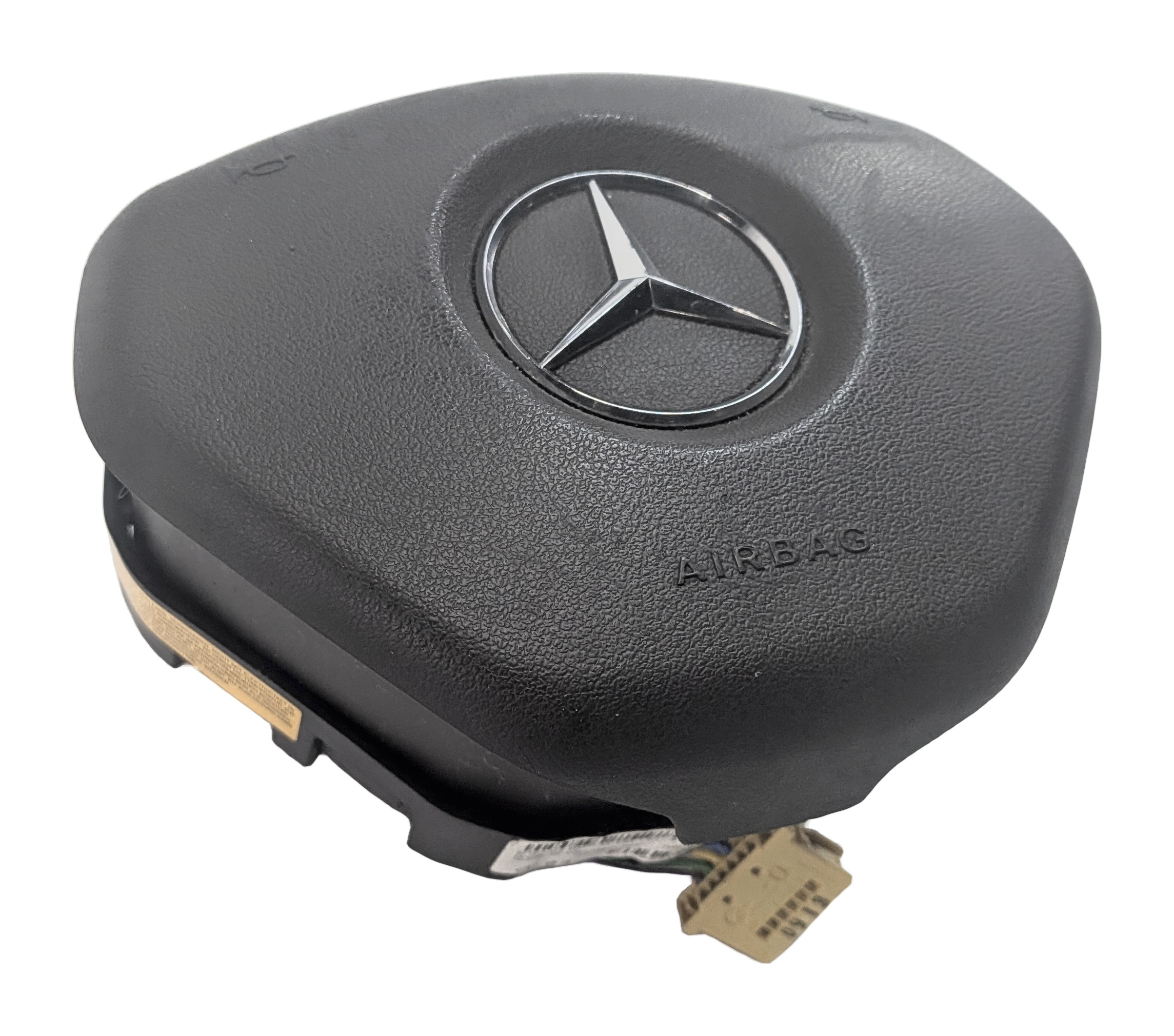 13-15 MERCEDES C250 C300 C350 C63 (W204) STEERING WHEEL AIRBAG AIR BAG (BROWN) — exact item pictured