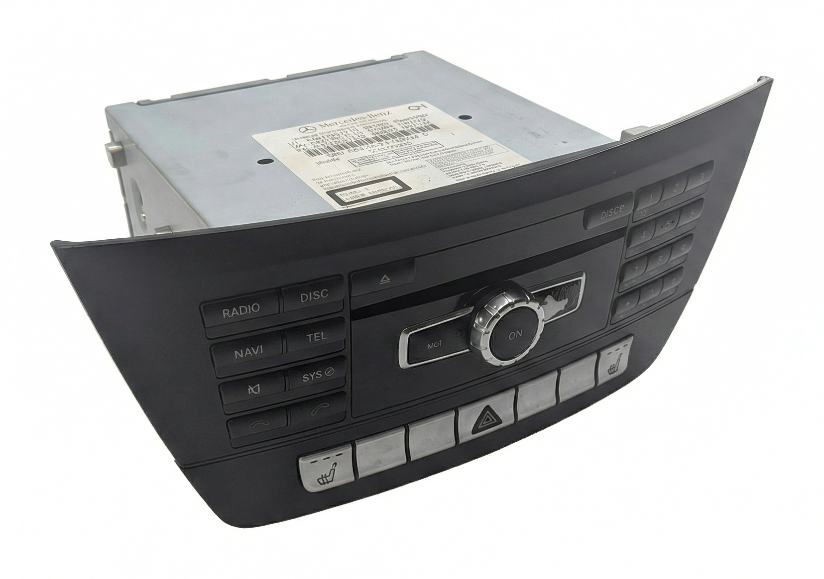 2014-2015 MERCEDES C-CLASS (W204) RADIO STEREO NAVIGATION CD PLAYER RECEIVER — exact item pictured