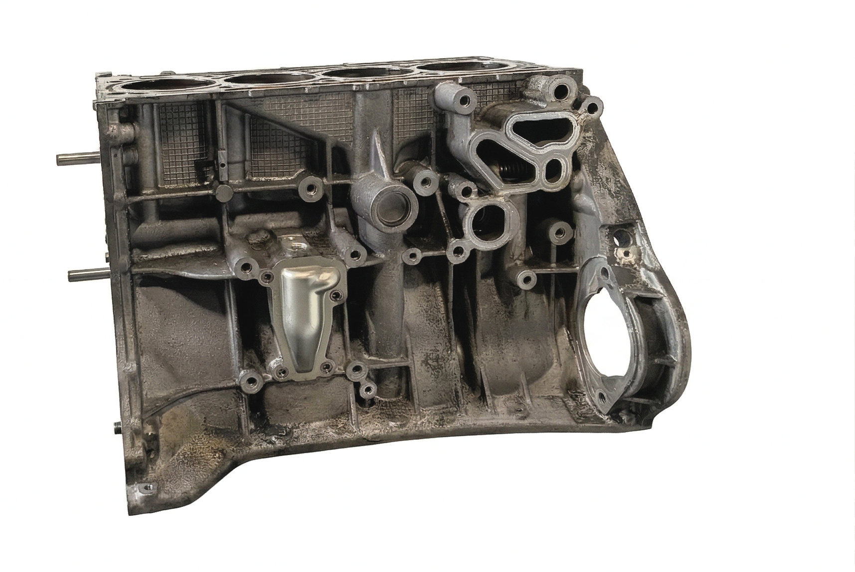 13-15 MERCEDES C250 W204 1.8L M271 TURBO ENGINE BARE CYLINDER BLOCK (133k) — exact item pictured