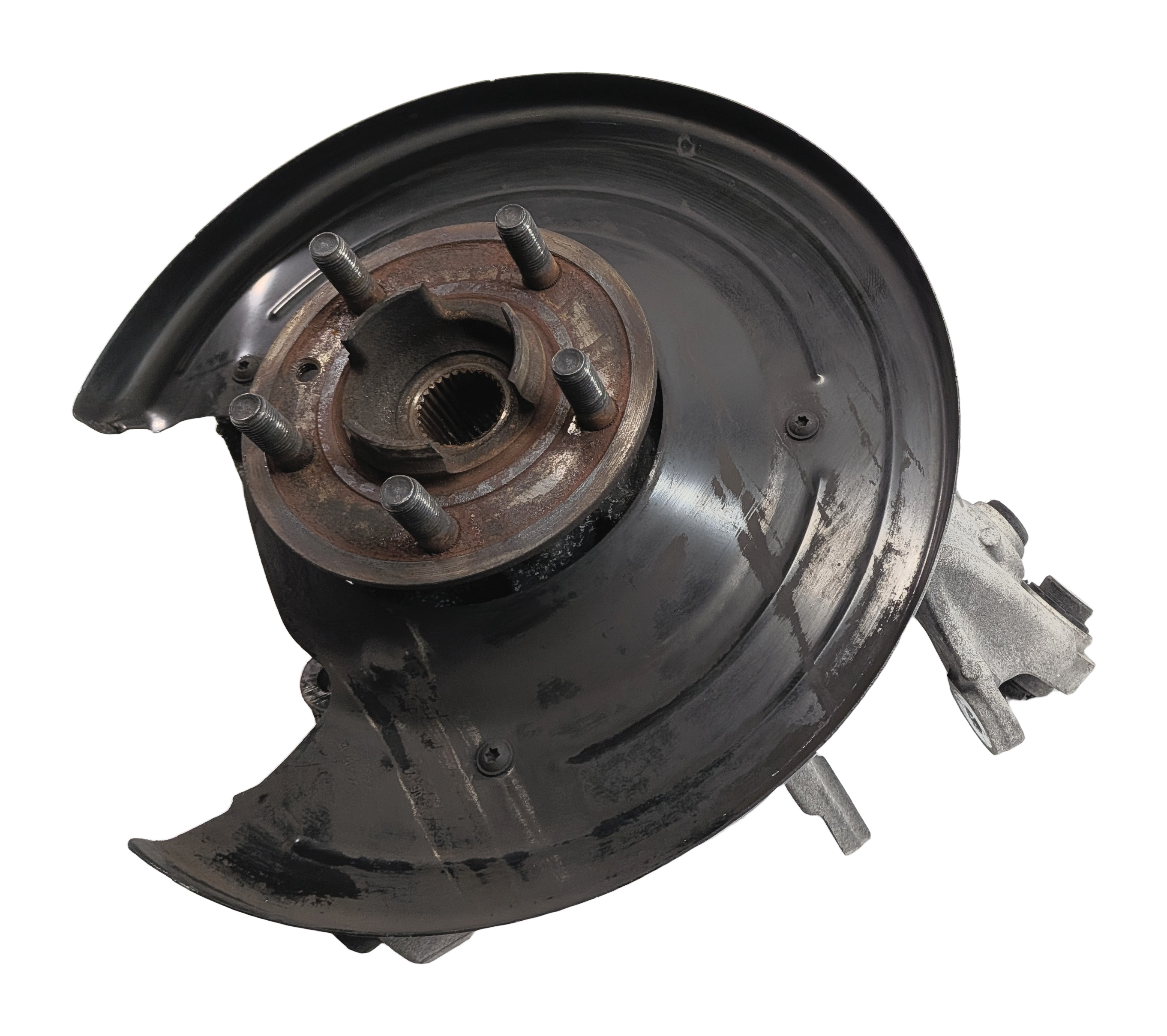 2013-2016 RANGE ROVER (L405) RIGHT PASSENGER REAR SPINDLE KNUCKLE WHEEL HUB — exact item pictured