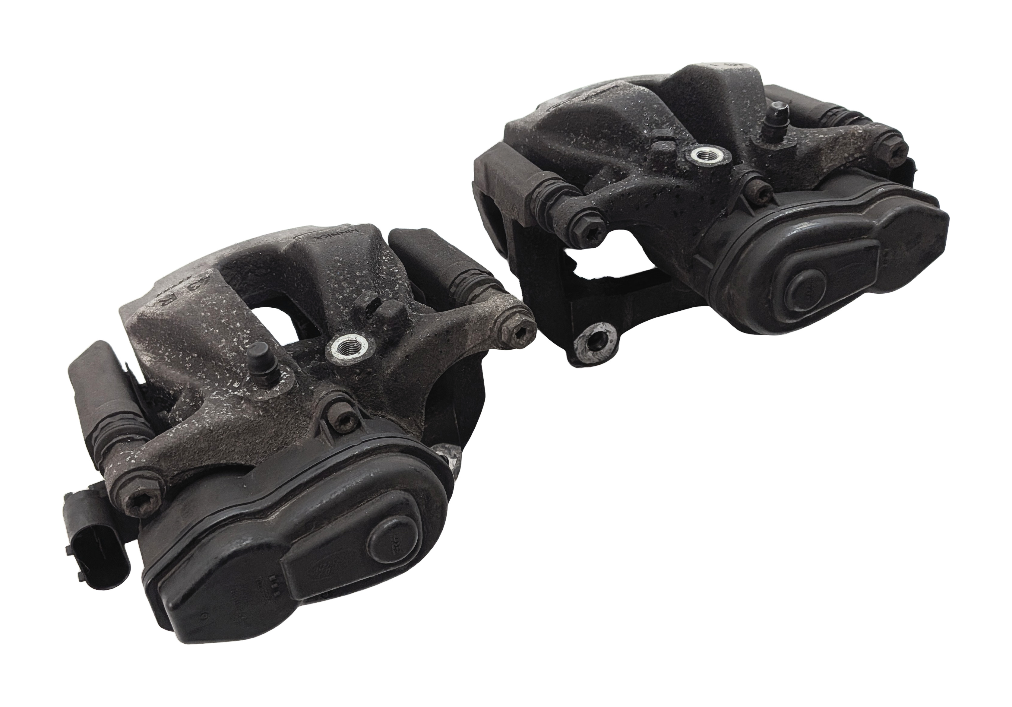 13-17 LAND RANGE ROVER L405 L494 REAR LEFT & RIGHT BRAKE CALIPER SET w/ACTUATOR — exact item pictured