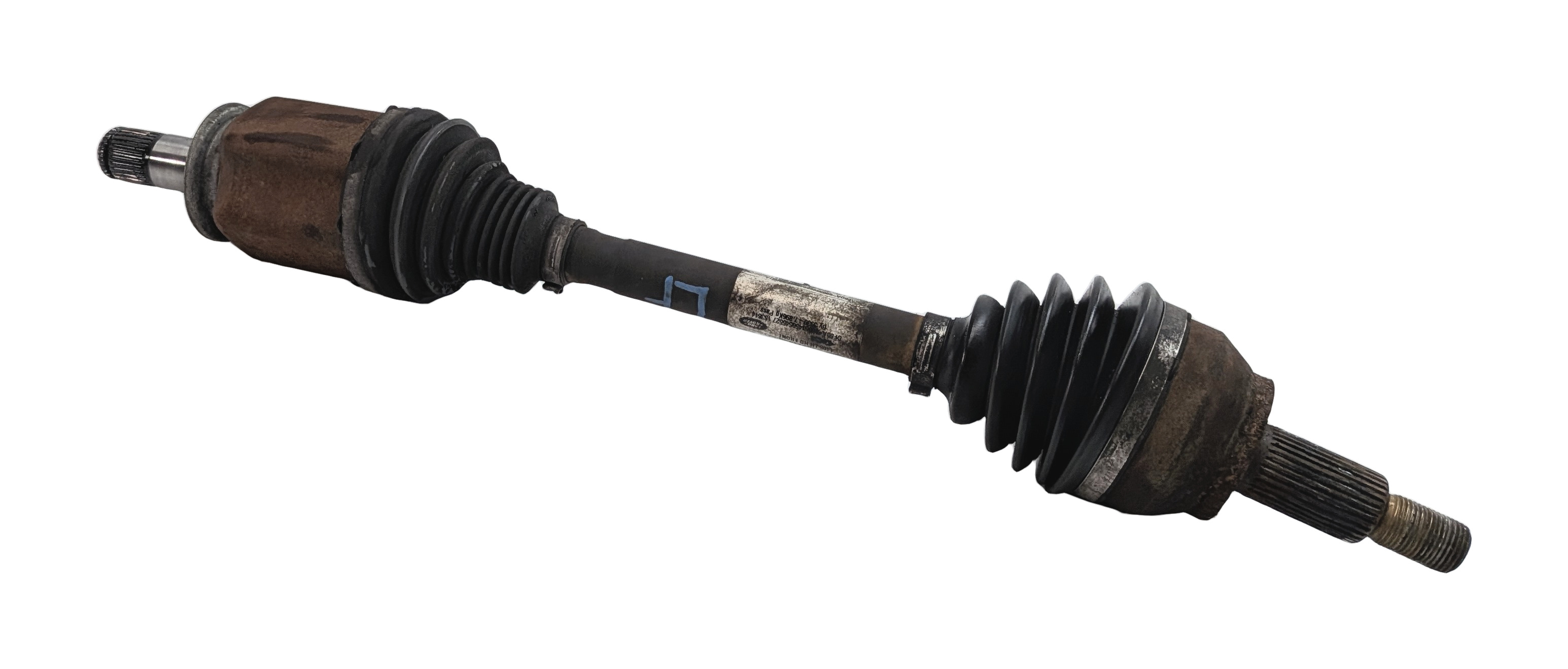 2013-2020 RANGE ROVER SPORT DISCOVERY (L405 L462 L494) LEFT FRONT AXLE SHAFT — exact item pictured
