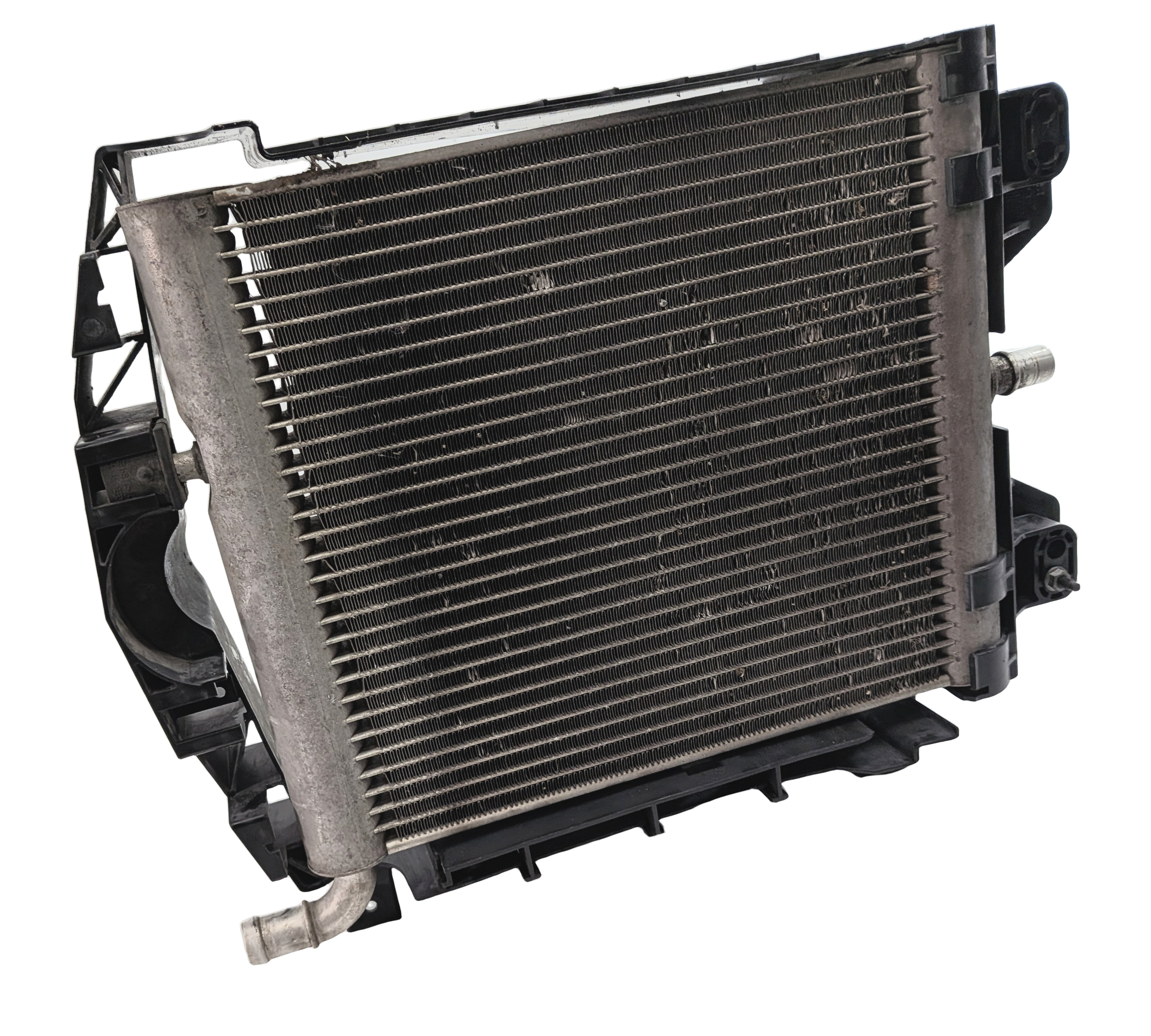 13-20 ROVER SPORT DISCOVERY (L405 L462 L494) RIGHT AUXILIARY RADIATOR & BRACKET — exact item pictured