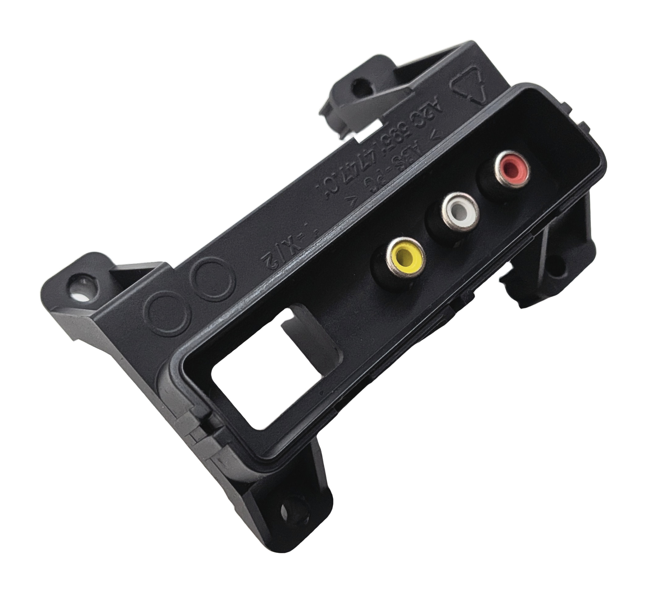 2014 RANGE ROVER (L405) AUDIO VIDEO RCA INTERFACE PORT JACK PANEL — exact item pictured