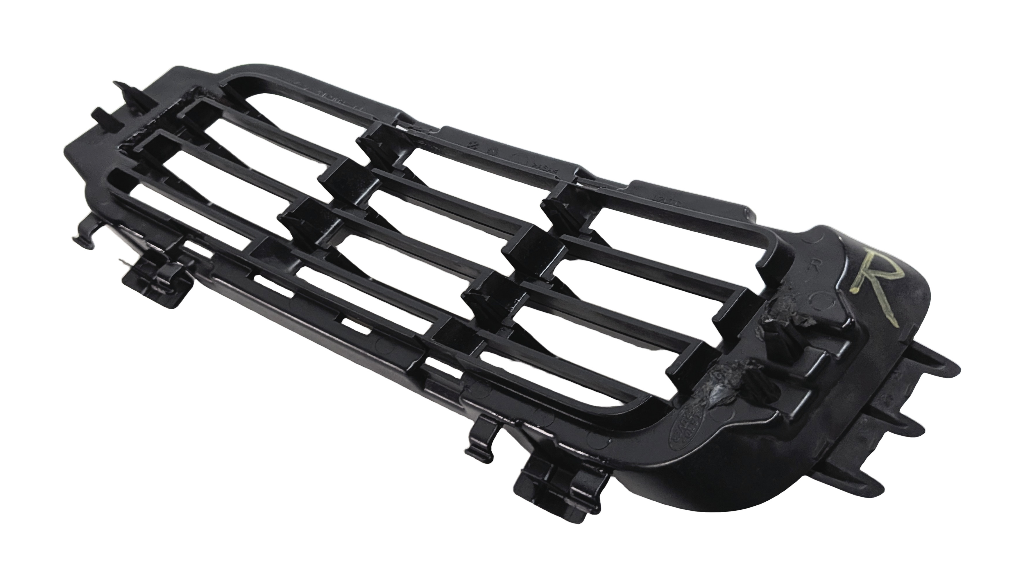 2014 RANGE ROVER (L405) FRONT RIGHT PASSENGER LOWER BUMPER GRILLE END — exact item pictured