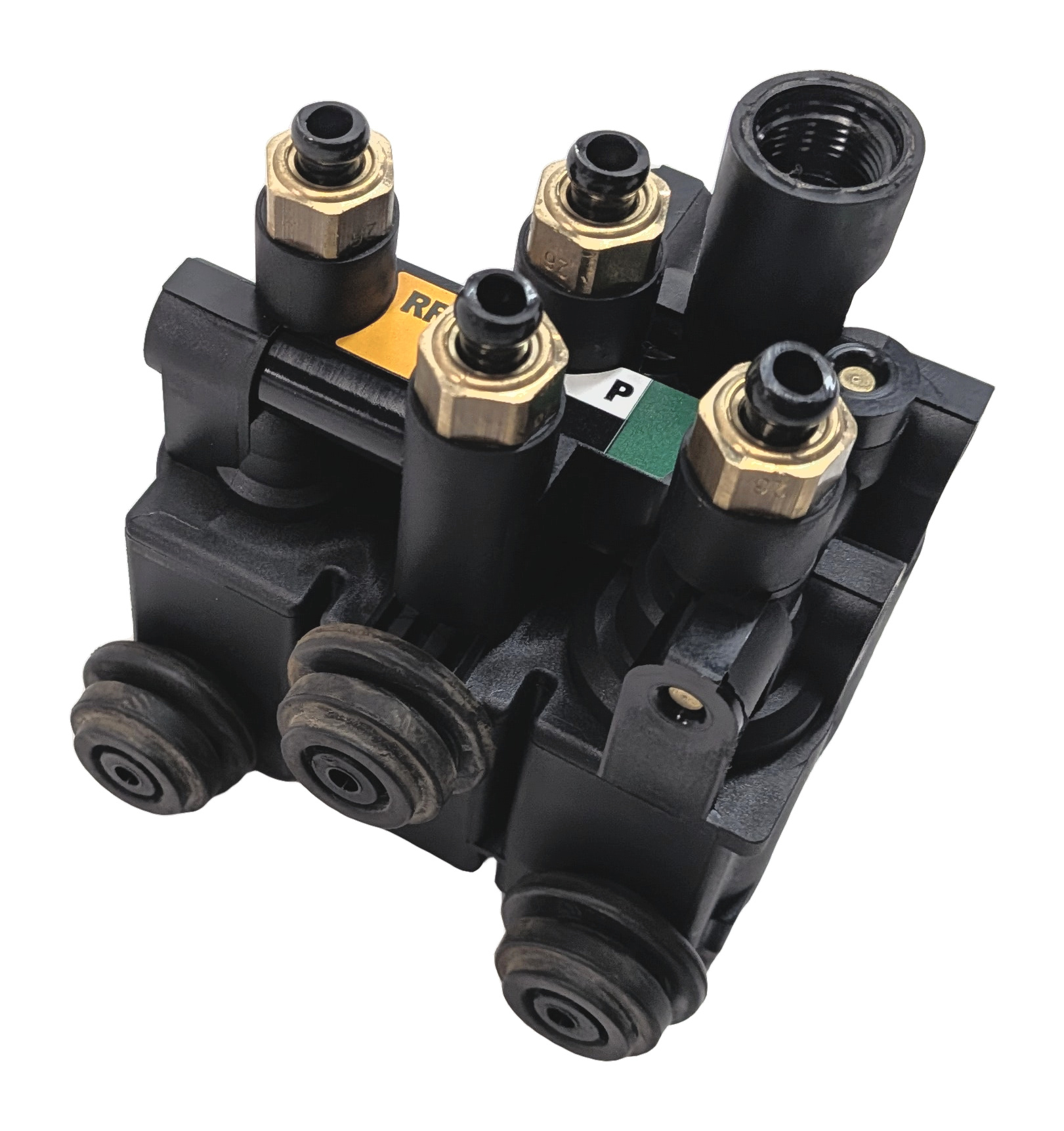 2014 RANGE ROVER (L405) AIR SUSPENSION CONTROL VALVE BLOCK — exact item pictured
