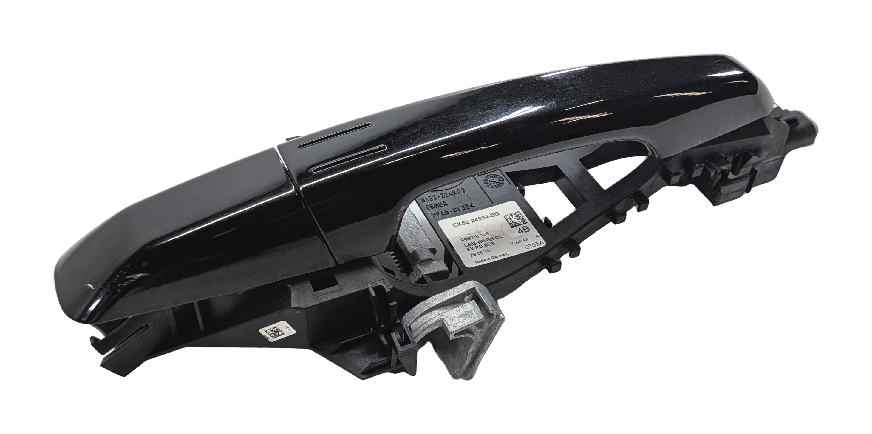 12-17 RANGE ROVER EVOQUE L494 L405 L538 REAR RIGHT PASSIVE DOOR HANDLE (Black) — exact item pictured