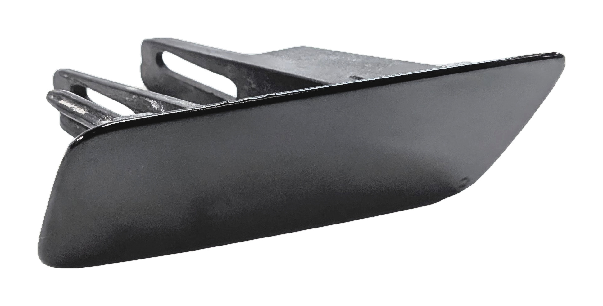 2014 RANGE ROVER L405 FRONT LEFT DRIVER HEADLIGHT LAMP WASHER TRIM COVER (Black) — exact item pictured