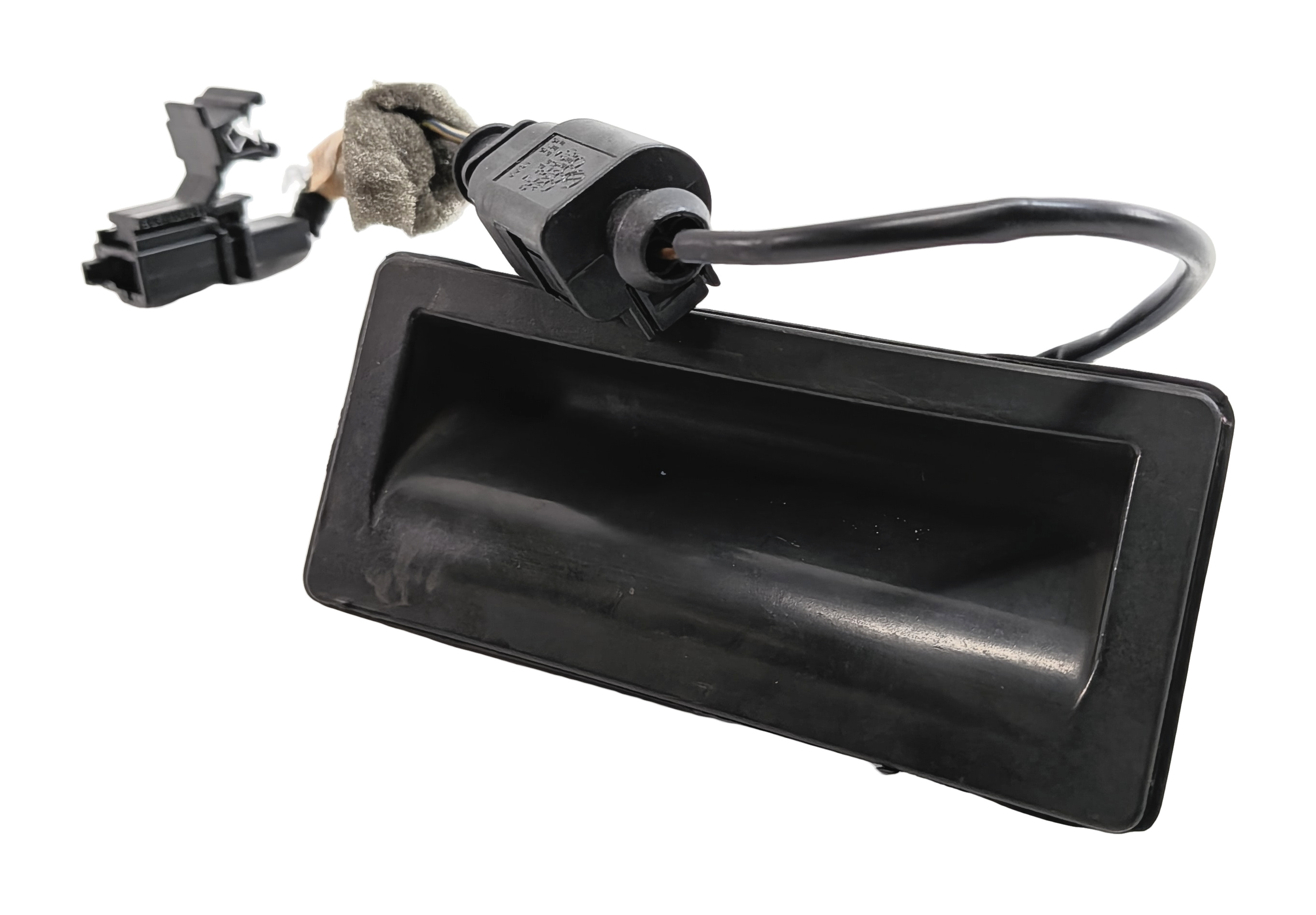2011 PORSCHE CAYENNE (958) REAR TRUNK LIFTGATE HATCH LID RELEASE HANDLE ACTUATOR — exact item pictured