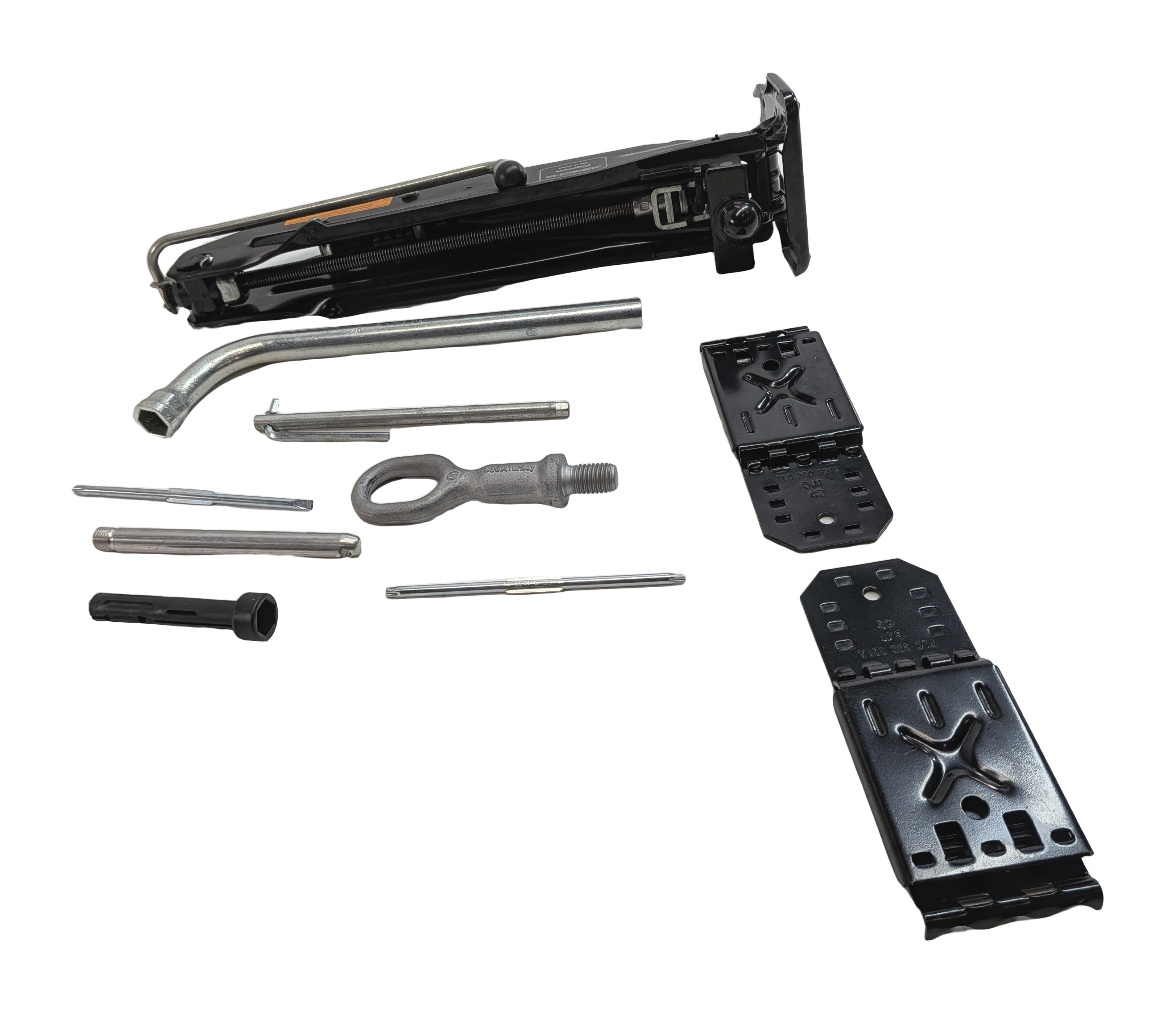 PORSCHE 11-18 CAYENNE 958 15-23 MACAN 95B SPARE TIRE JACK & LUG WRENCH TOOL KIT — exact item pictured