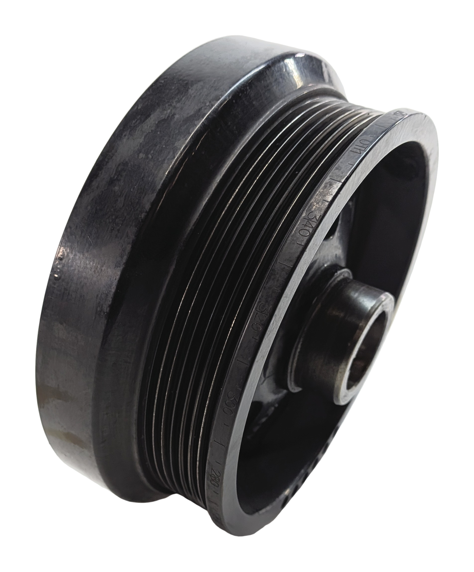 2011-2018 PORSCHE CAYENNE (958) 4.8L M48 V8 ENGINE HARMONIC BALANCER PULLEY — exact item pictured