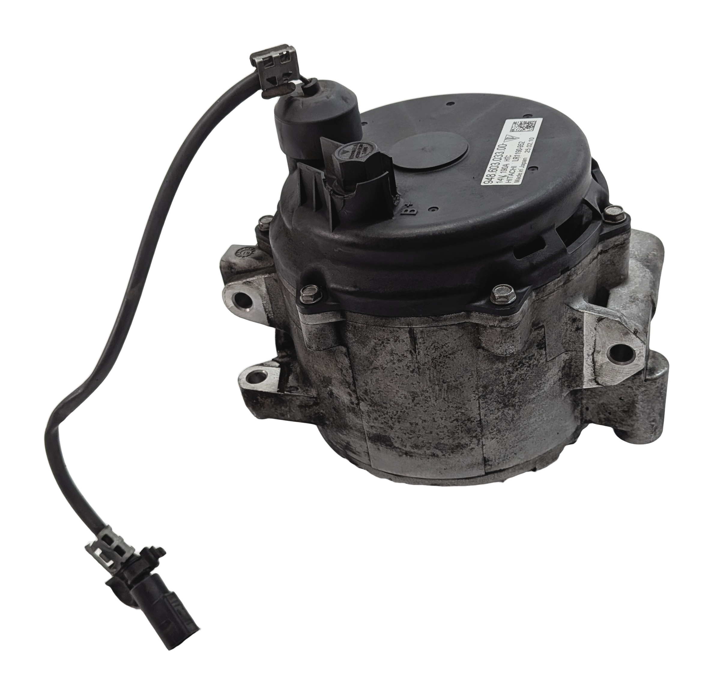 2011-2018 PORSCHE CAYENNE (958) 4.8L M48 V8 ENGINE - 190 AMP ALTERNATOR CHARGER — exact item pictured