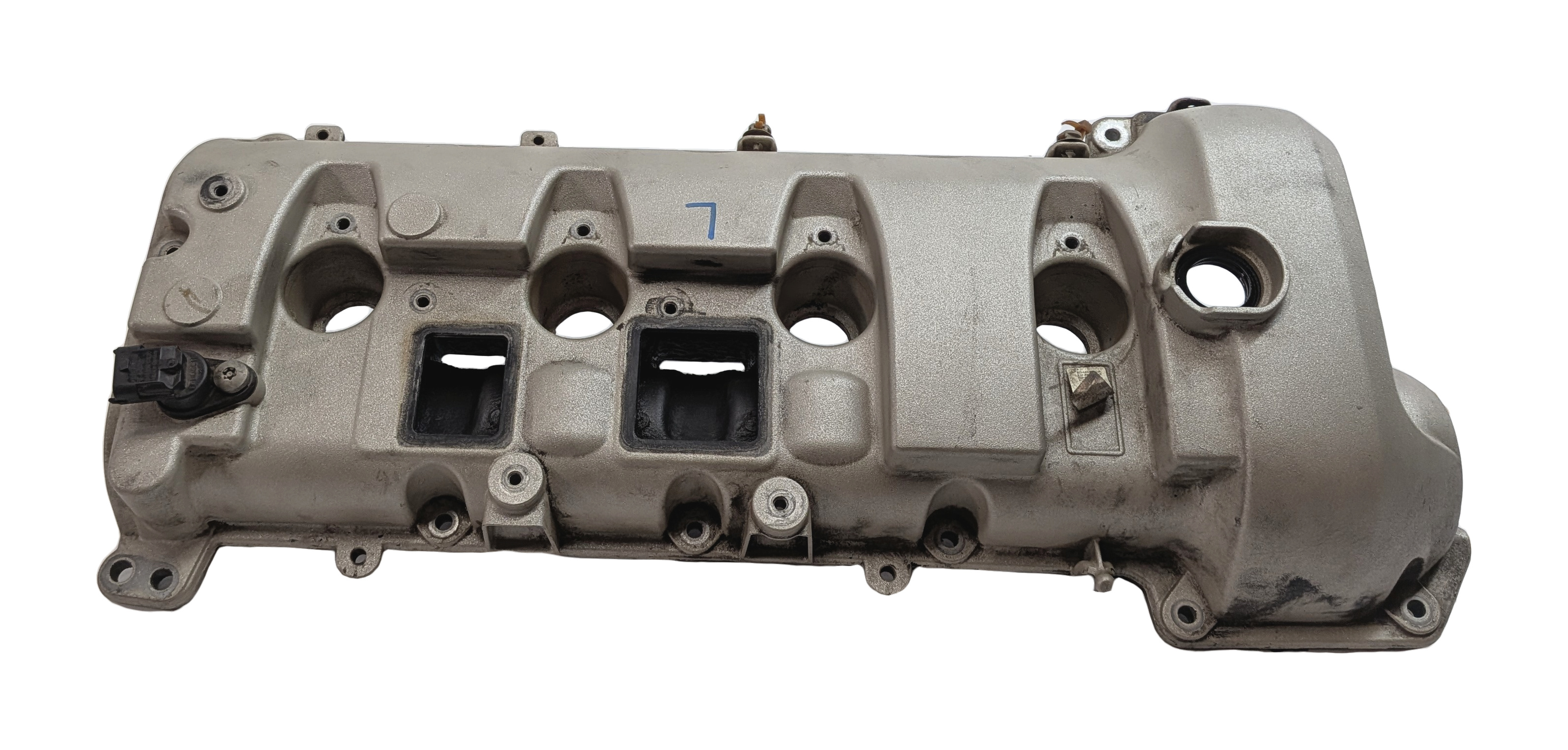 2010-2018 PORSCHE CAYENNE PANAMERA (958 970 G1) 4.8L V8 ENGINE LEFT VALVE COVER — exact item pictured