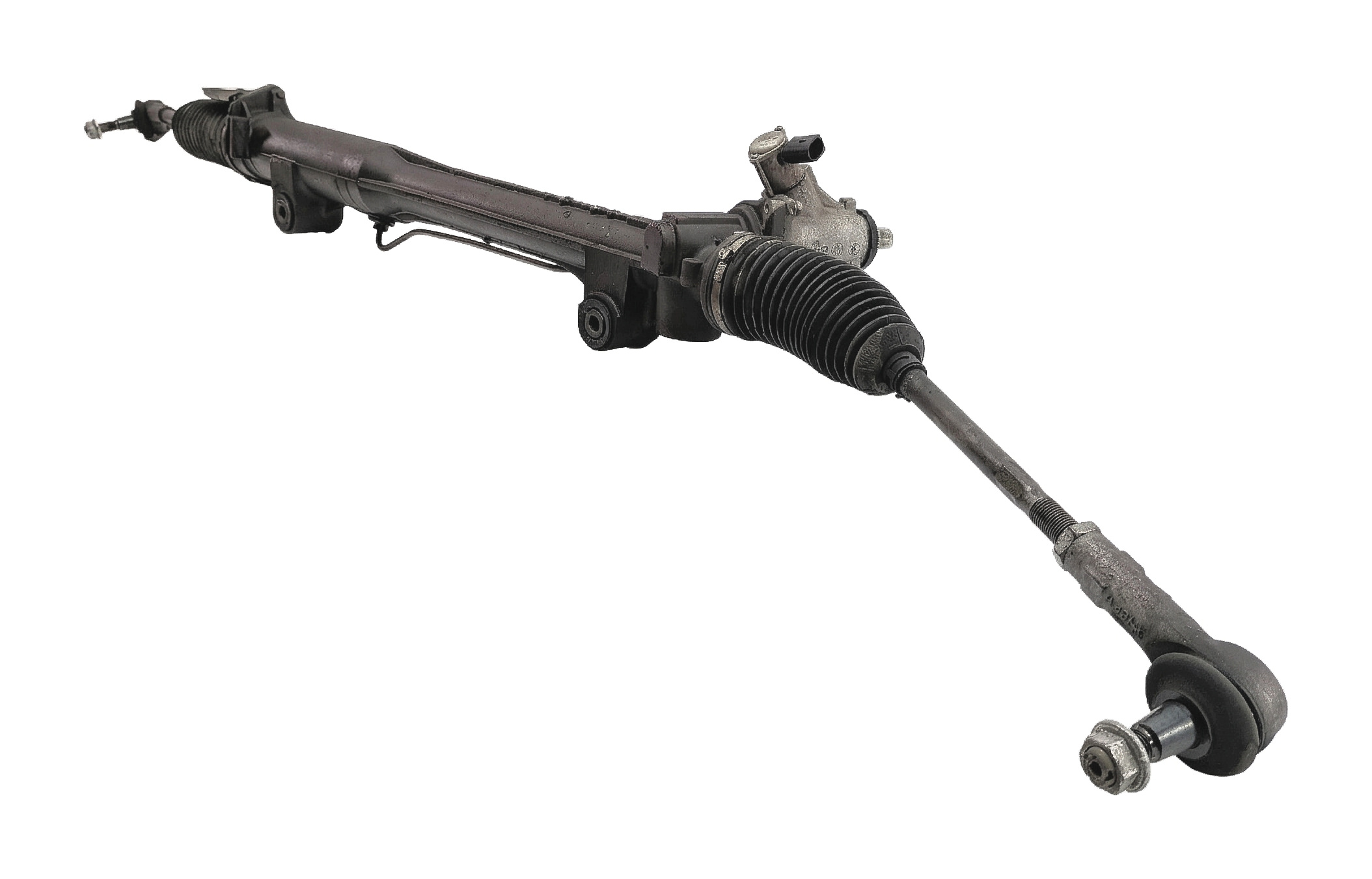 11-18 PORSCHE CAYENNE (958) S / GTS / TURBO POWER STEERING GEAR RACK & PINION — exact item pictured