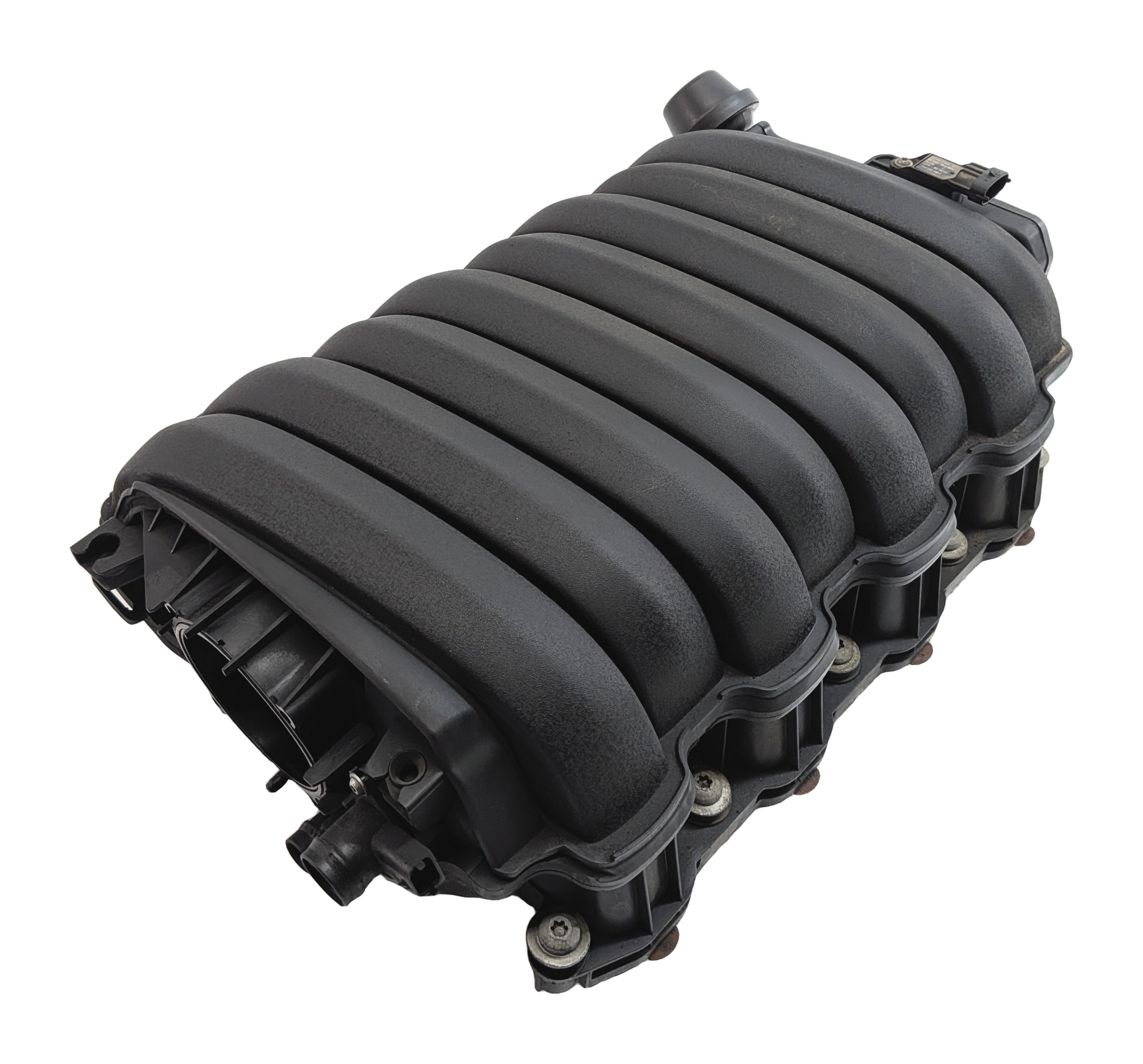 2008 PORSCHE CAYENNE (957) 4.8L M48 V8 NON-TURBO ENGINE INTAKE MANIFOLD — exact item pictured