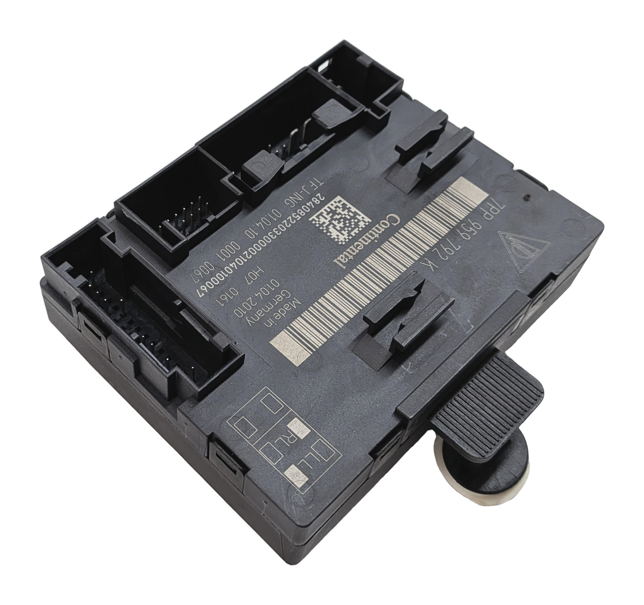 2011 PORSCHE CAYENNE (958) FRONT RIGHT PASSENGER DOOR CONTROL MODULE — exact item pictured