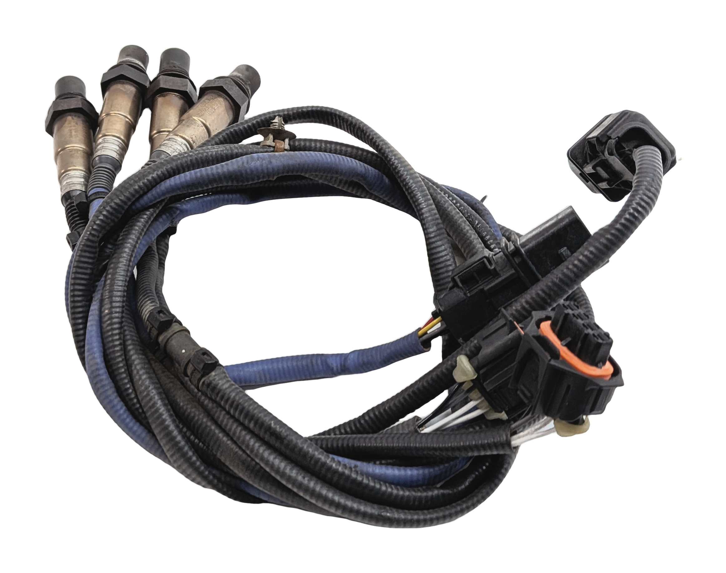 2011 PORSCHE CAYENNE (958) 4.8L (M48.02) NON TURBO ENGINE OXYGEN O2 SENSOR SET/4 — exact item pictured
