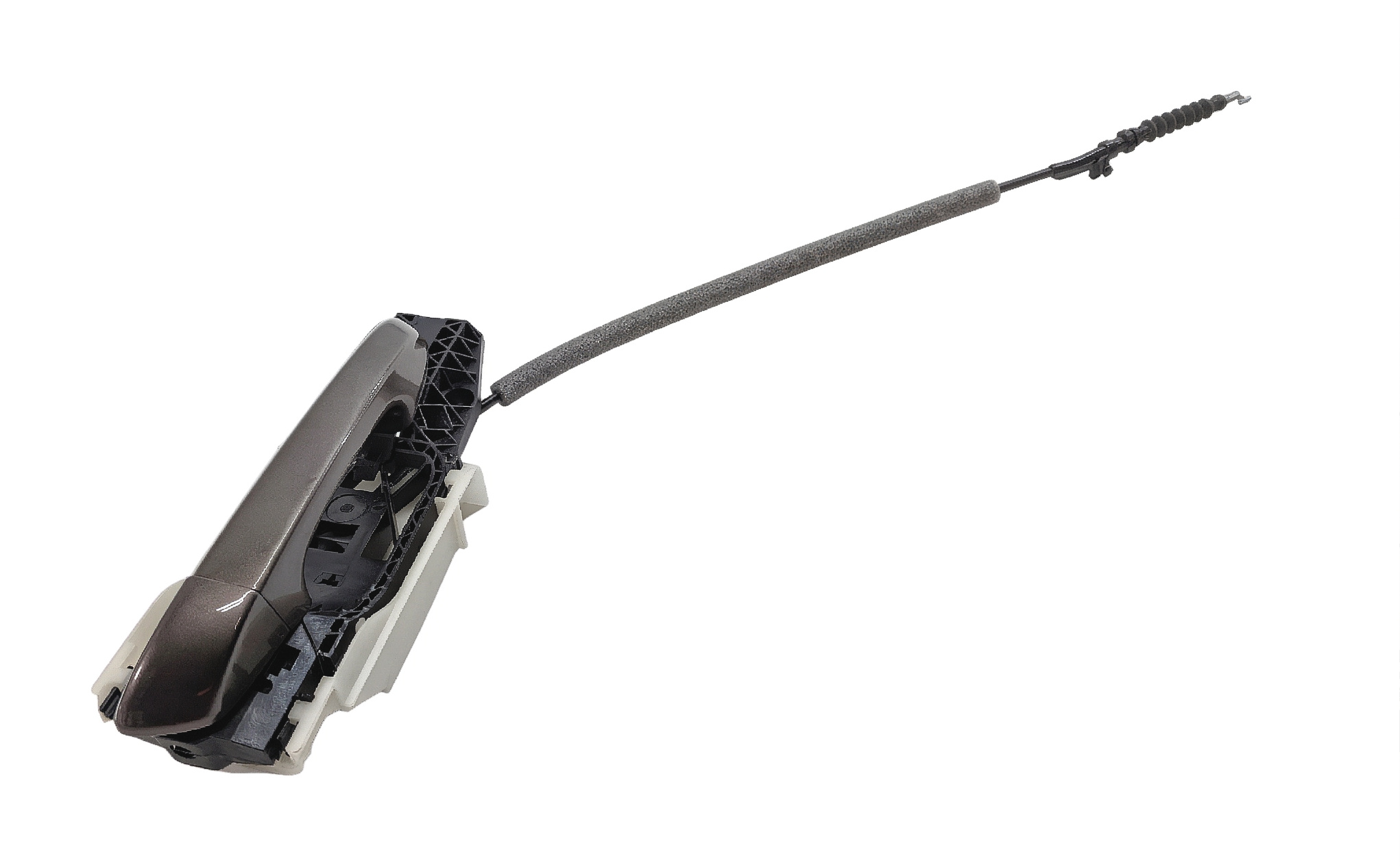 11-18 PORSCHE CAYENNE (958) FRONT RIGHT PASSENGER DOOR HANDLE (Umber) — exact item pictured