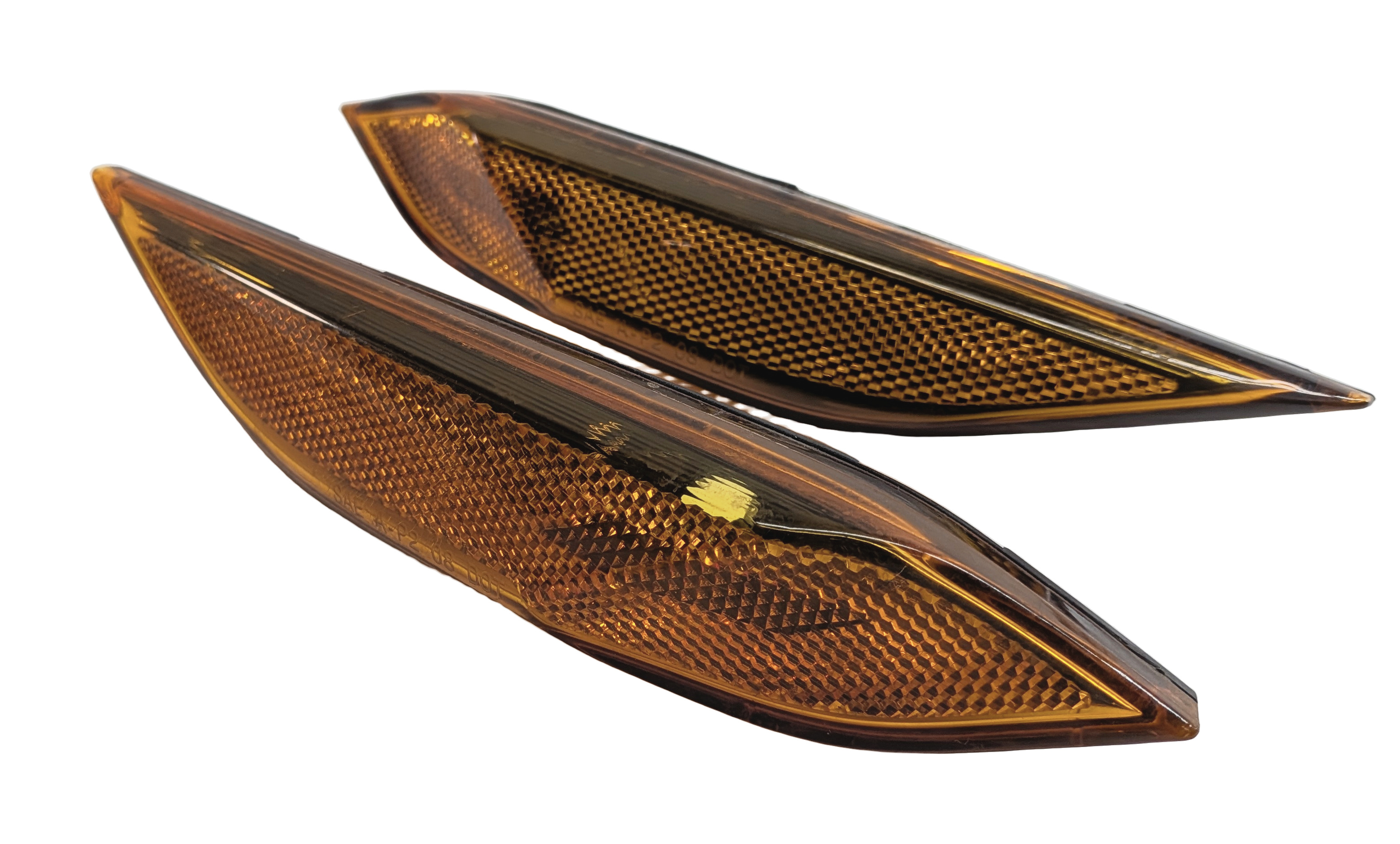 2011 PORSCHE CAYENNE 958 FRONT LEFT & RIGHT SIDE FENDER MARKER LIGHT LAMP SET/2 — exact item pictured