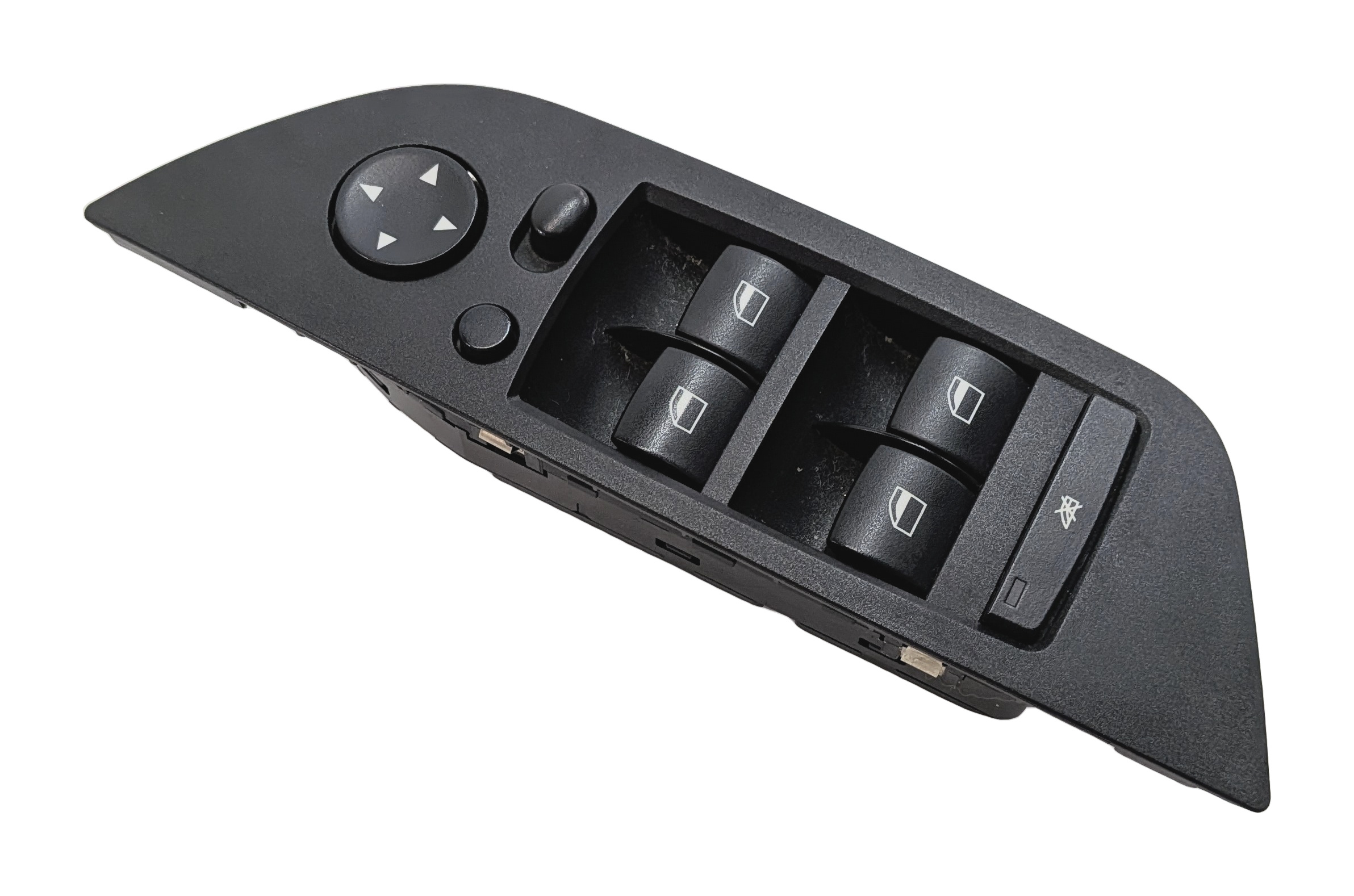 12-15 BMW X1 E84 FRONT LEFT DRIVER DOOR MASTER WINDOW SWITCH (w/o P-FOLD) BLACK — exact item pictured