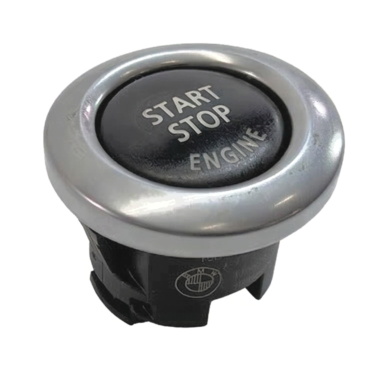 2009-2015 BMW 528i 535i 550i 650i 740i 750i (F01 F10) ENGINE START / STOP SWITCH — exact item pictured