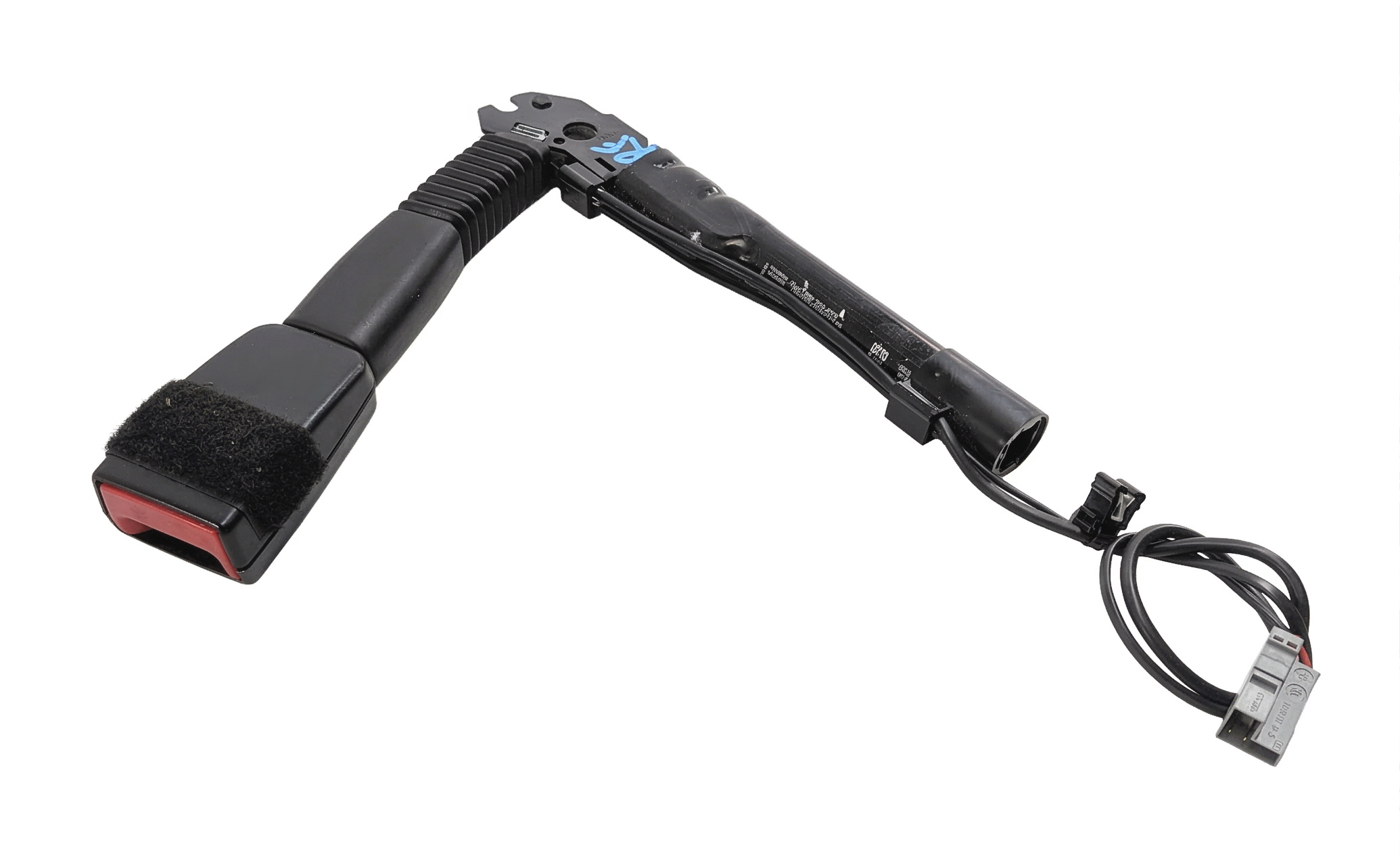 08-16 BMW 135i 328i 335i M3 X1 Z4 (E84 E87 E89 E90) PASSENGER SEATBELT RECEIVER — exact item pictured