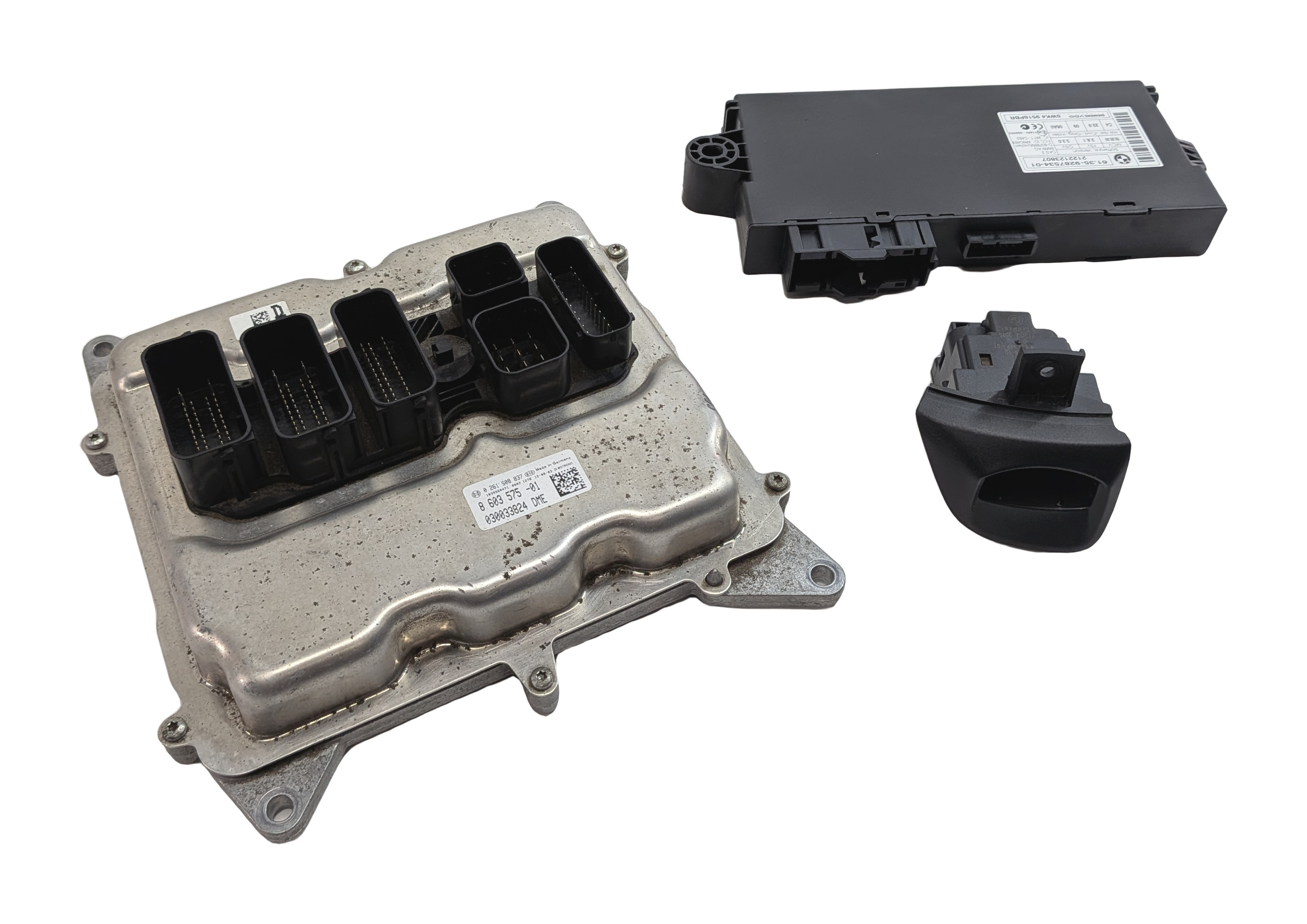 13-16 BMW X1 Z4 E84 E89 2.0L N20 TURBO ECM DME CAS 3 IMMOBILIZER MODULE KEY SET — exact item pictured