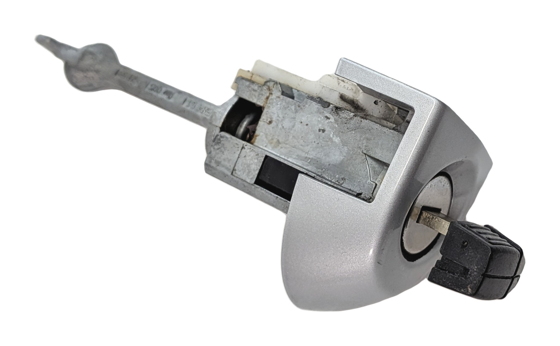2013 BMW X1 (E84) DRIVER DOOR HANDLE LOCK CYLINDER w/ KEY — exact item pictured