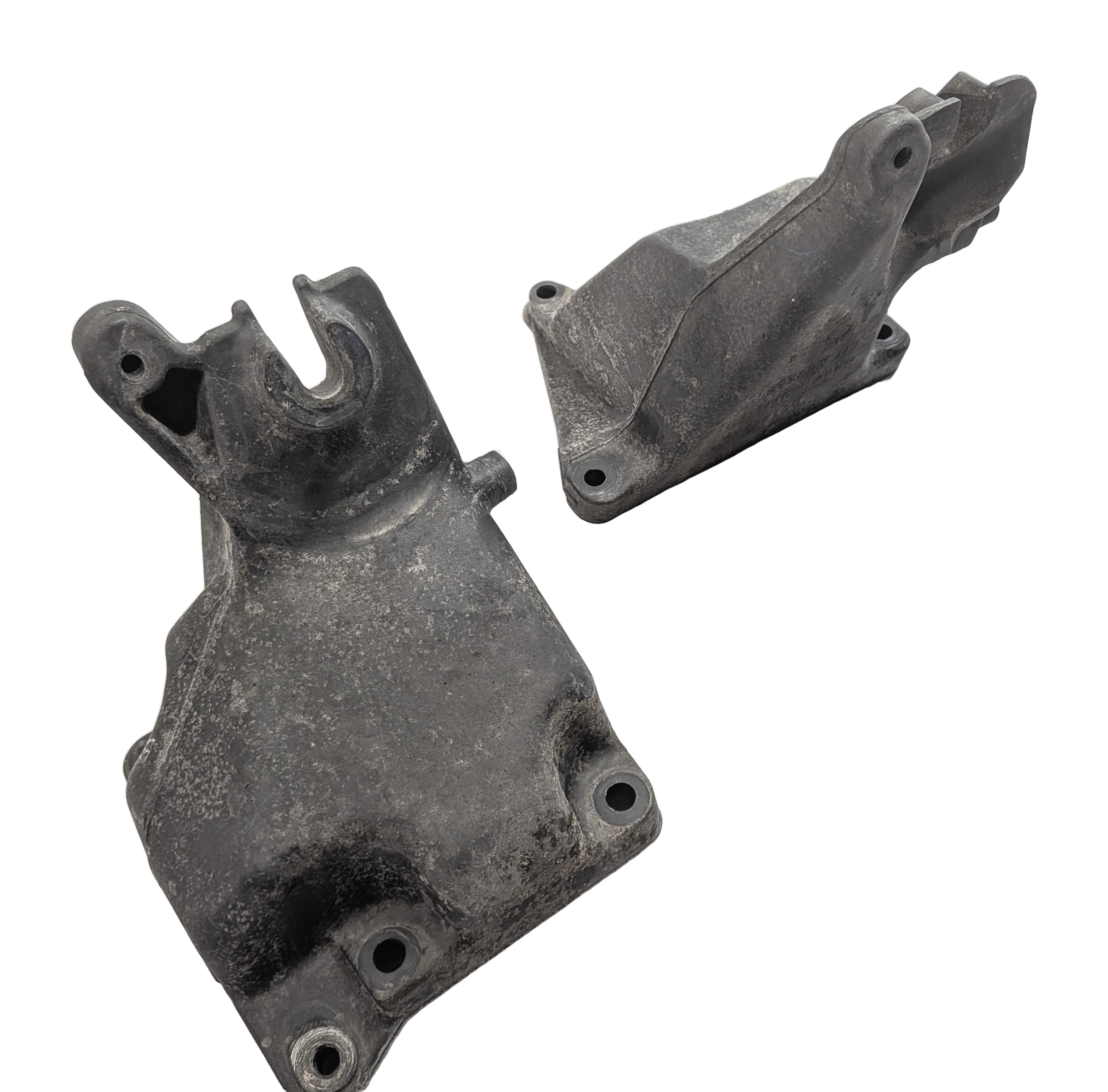 2011 MERCEDES E350 W212 3.5L (272.977) ENGINE MOTOR SUPPORT MOUNT BRACKET SET/2 — exact item pictured