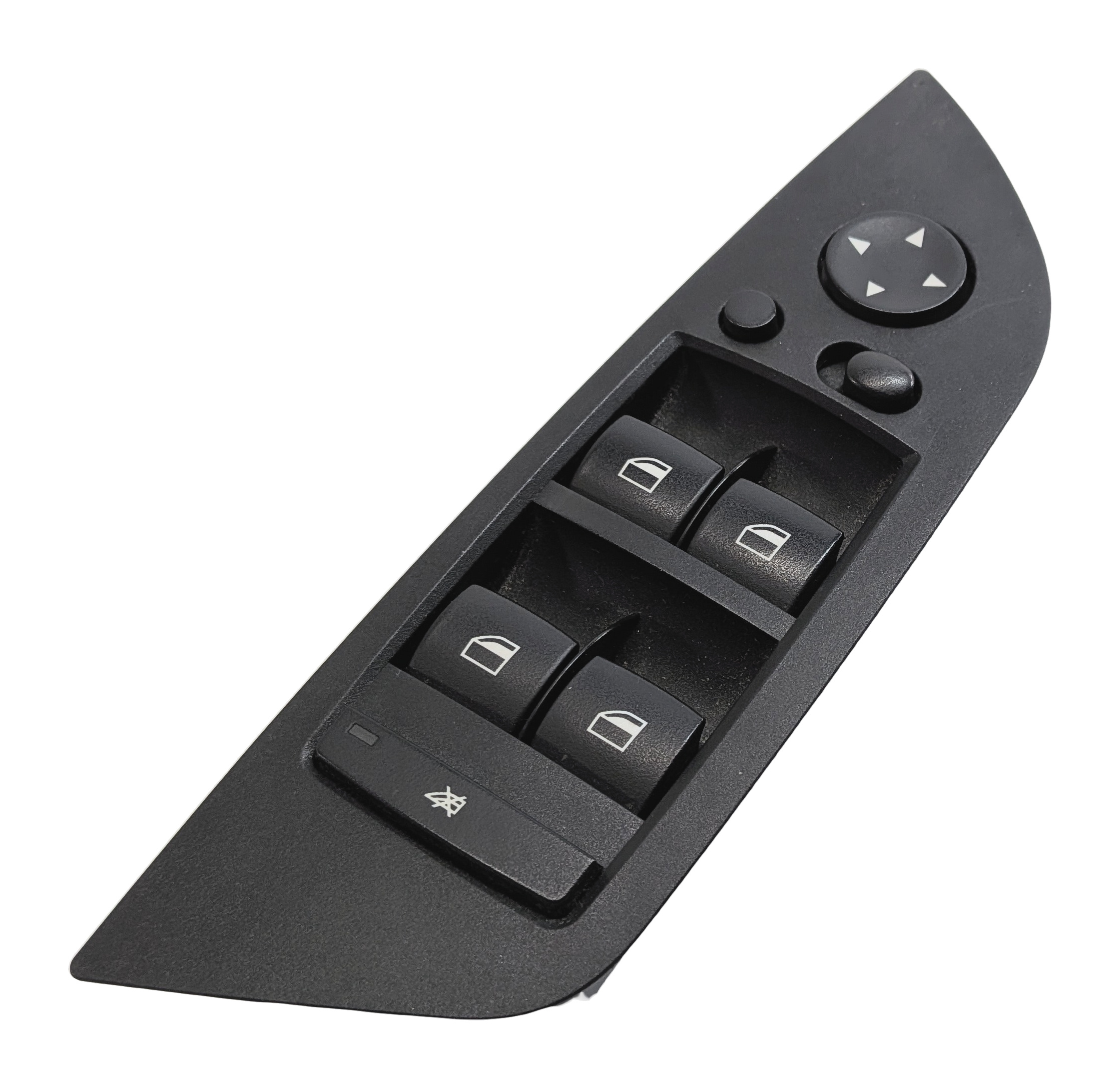 12-15 BMW X1 (E84) LEFT DRIVER DOOR MASTER WINDOW SWITCH (POWER FOLDING) (BLACK) — exact item pictured