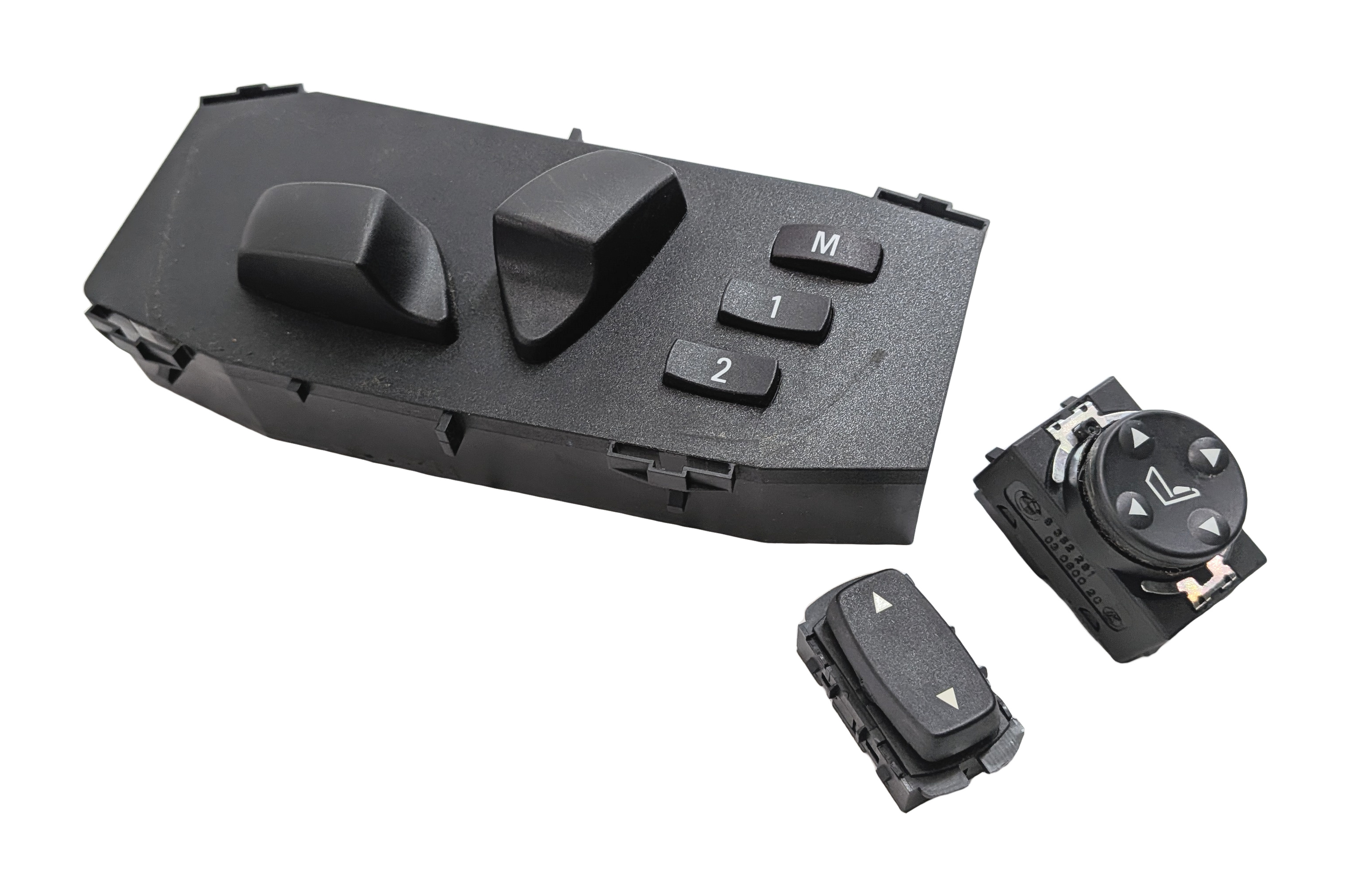 2014 BMW X1 (E84) FRONT LEFT DRIVER MEMORY SEAT POSITION ADJUST SWITCH w/LUMBAR — exact item pictured