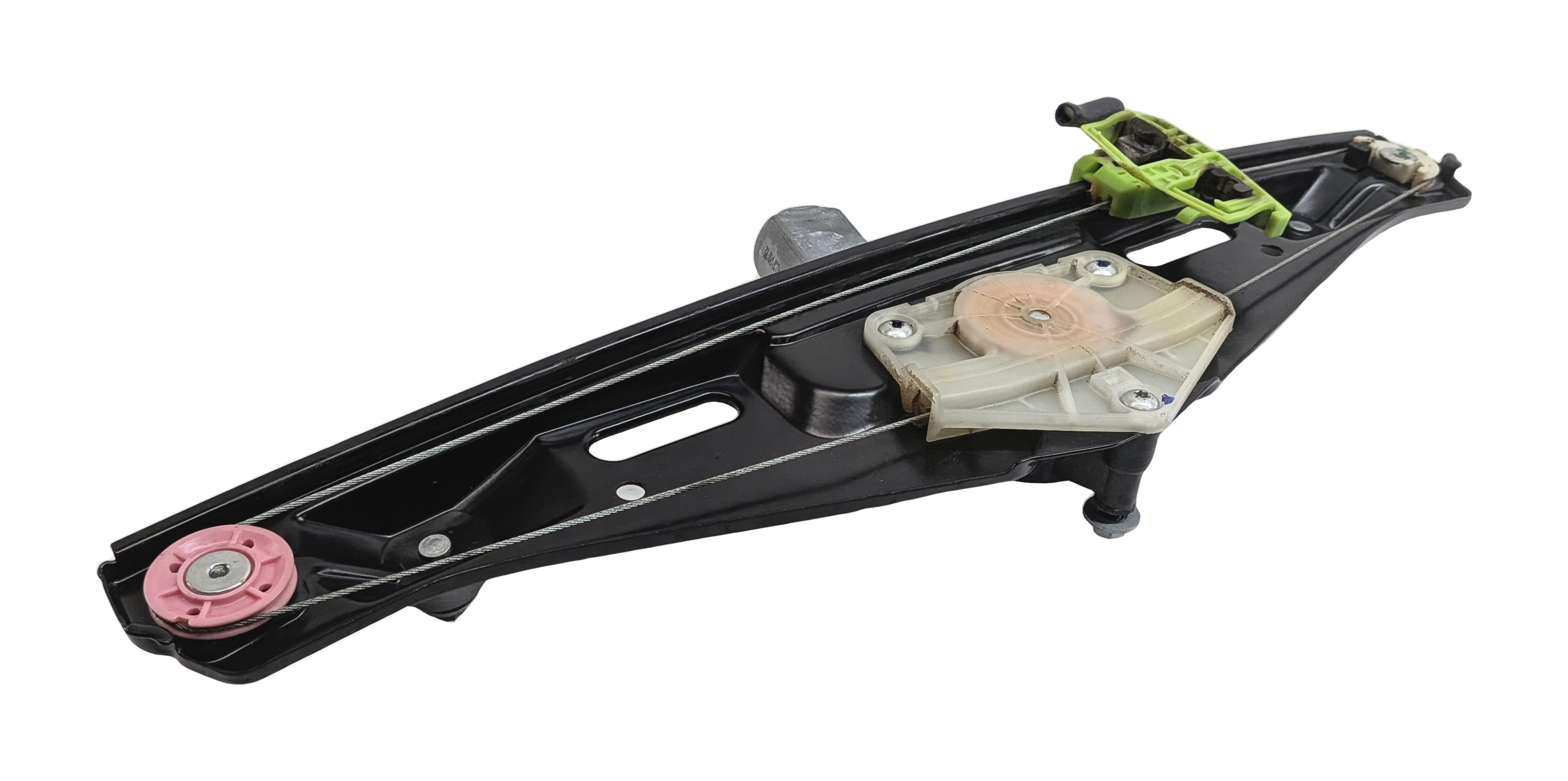 2012-2015 BMW X1 (E84) REAR LEFT DOOR POWER WINDOW REGULATOR w/ MOTOR — exact item pictured
