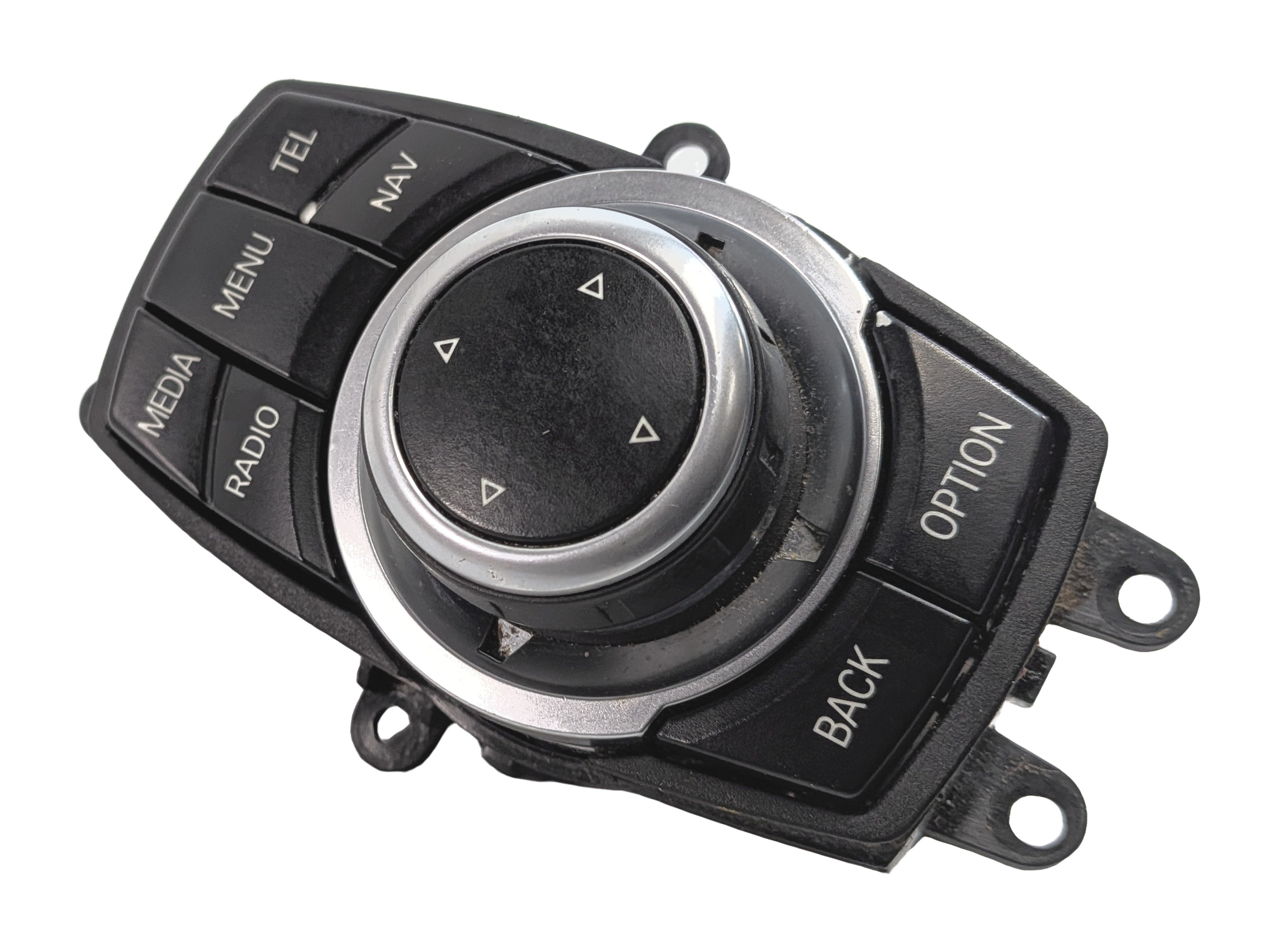 2014 BMW X1 (E84) iDRIVE NAVI NAVIAGATION CONTROLLER DIAL SWITCH w/OPTION BUTTON — exact item pictured