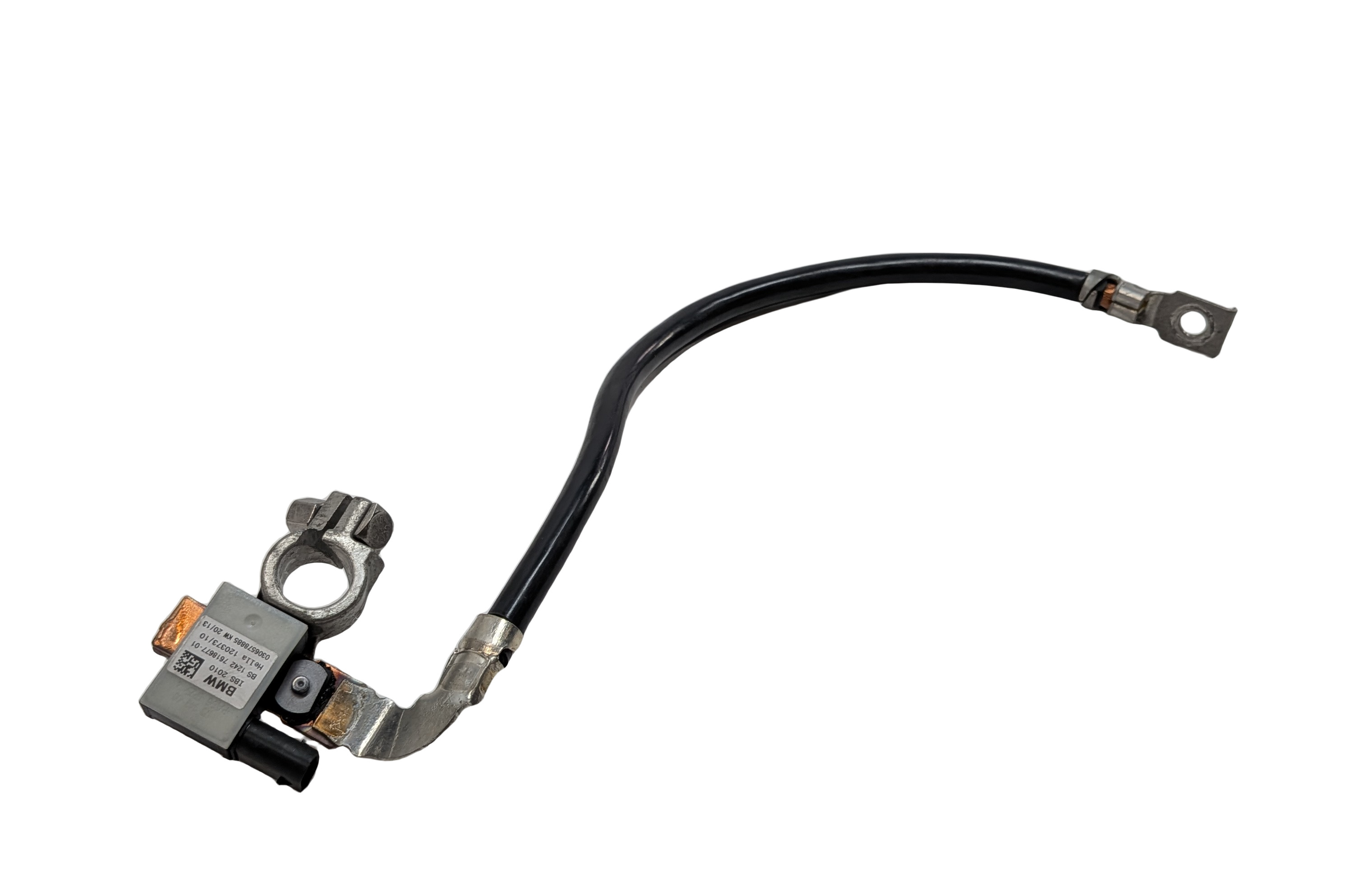 2014 BMW X1 (E84) 3.0L (N55) ENGINE NEGATIVE BATTERY TERMINAL WIRE CABLE w/ IBS — exact item pictured